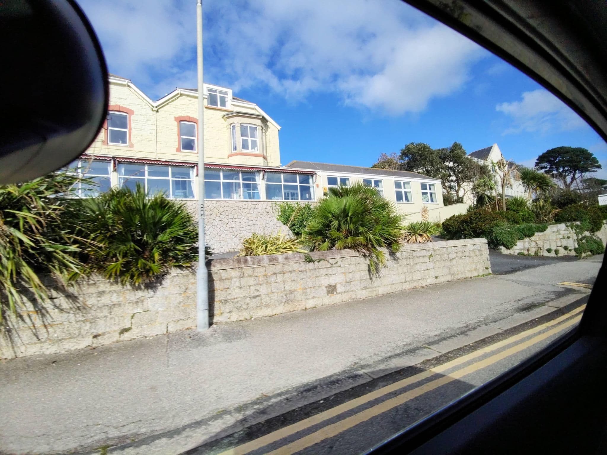 Street view near Membly Hall, Falmouth — © WaggyDog (CC BY-SA · Mapillary)