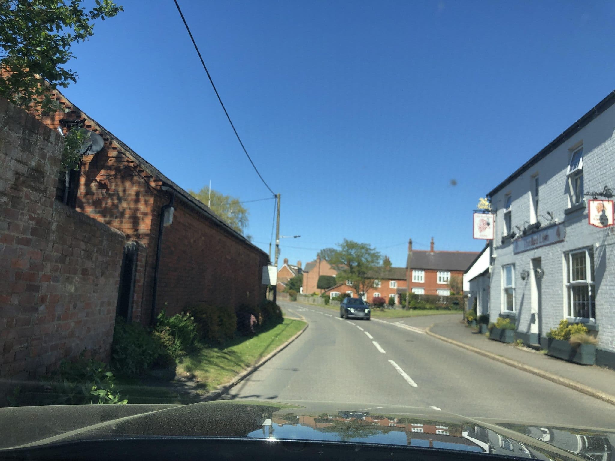 Street view near Hunt House Quarters B&B, Kilsby — © laye (CC BY-SA · Mapillary)