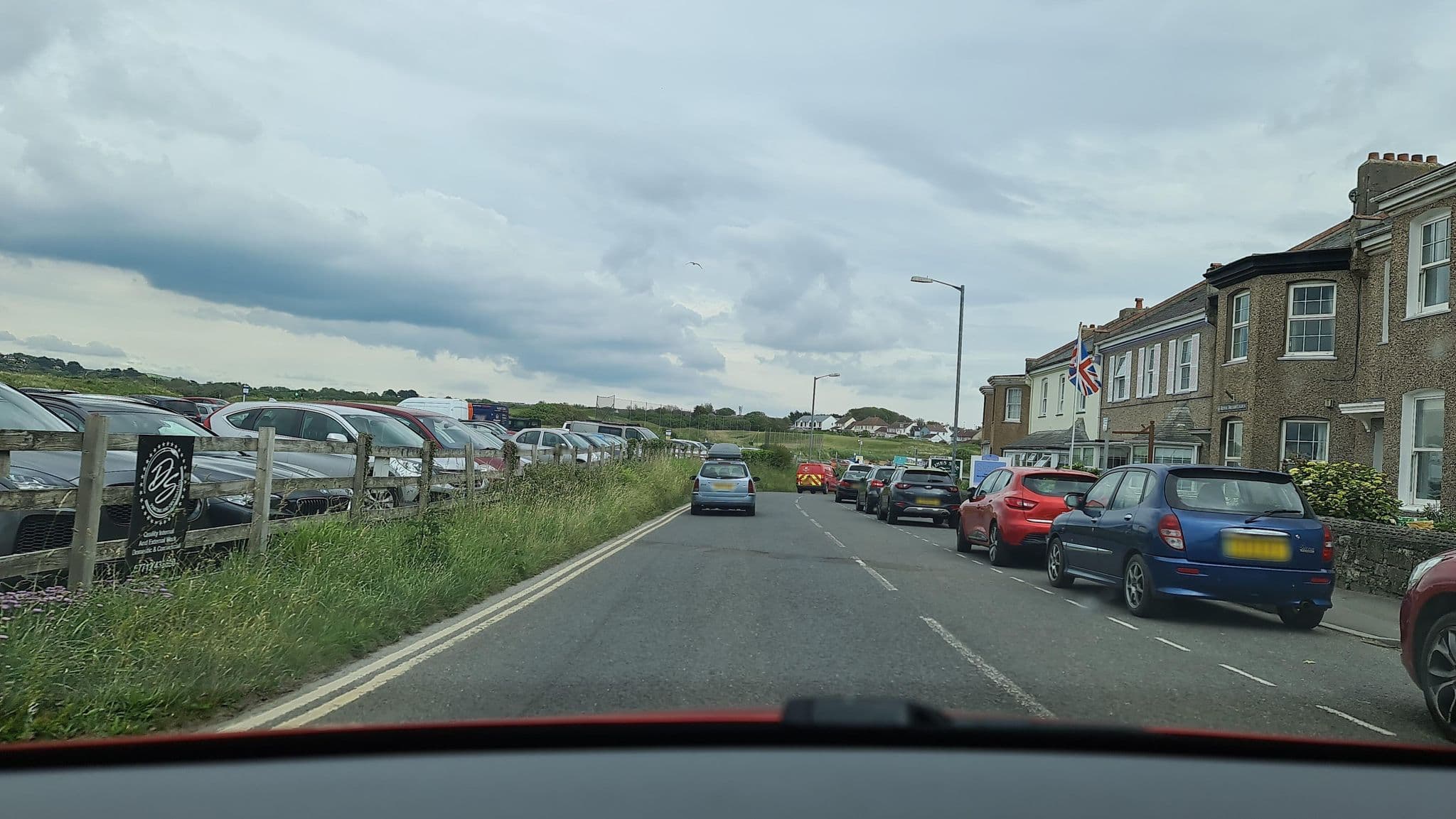 Street view near Tee-Side Guest House, Flexbury — © alexanderar (CC BY-SA · Mapillary)