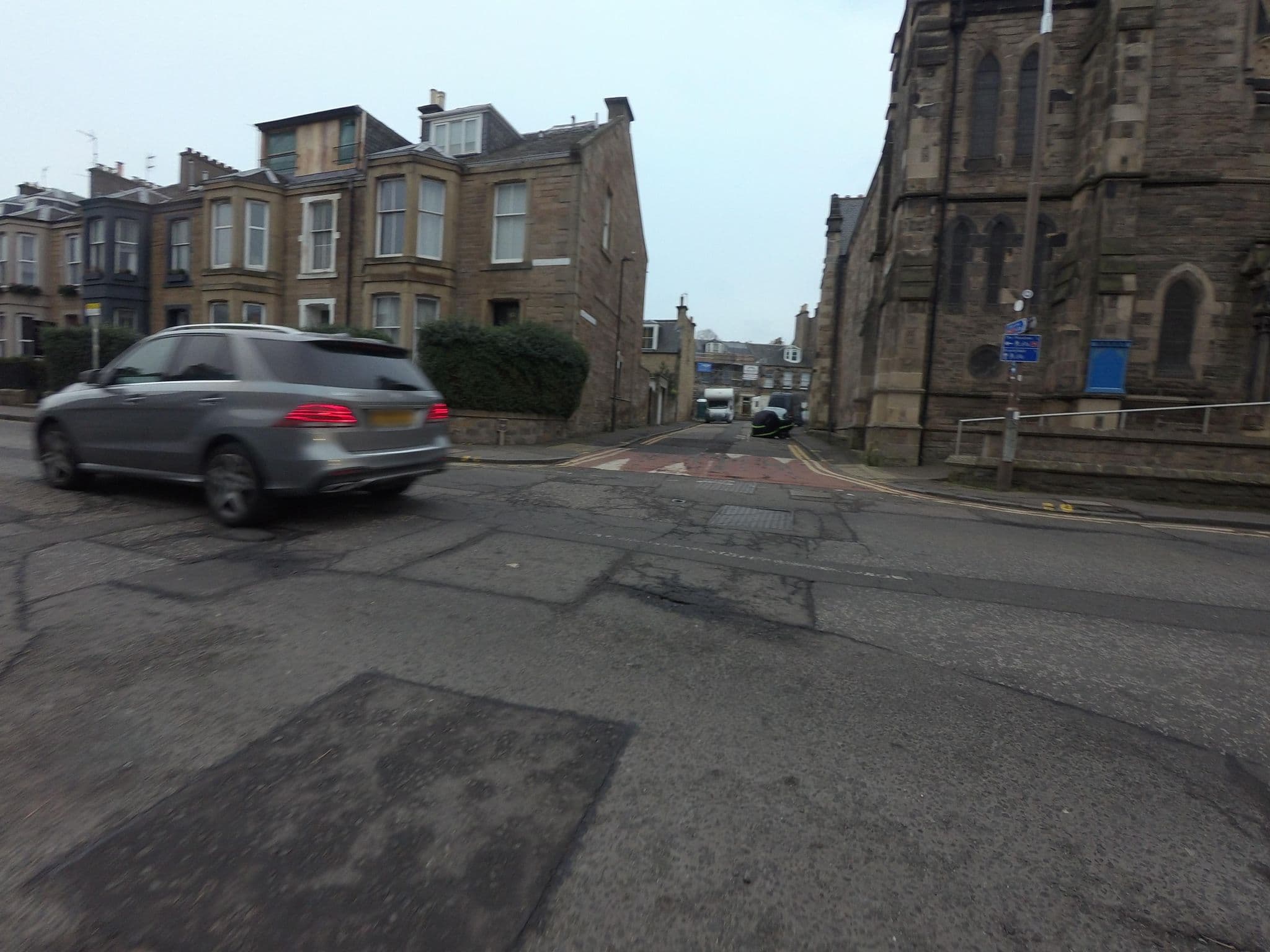 Street view near The Town House, Edinburgh