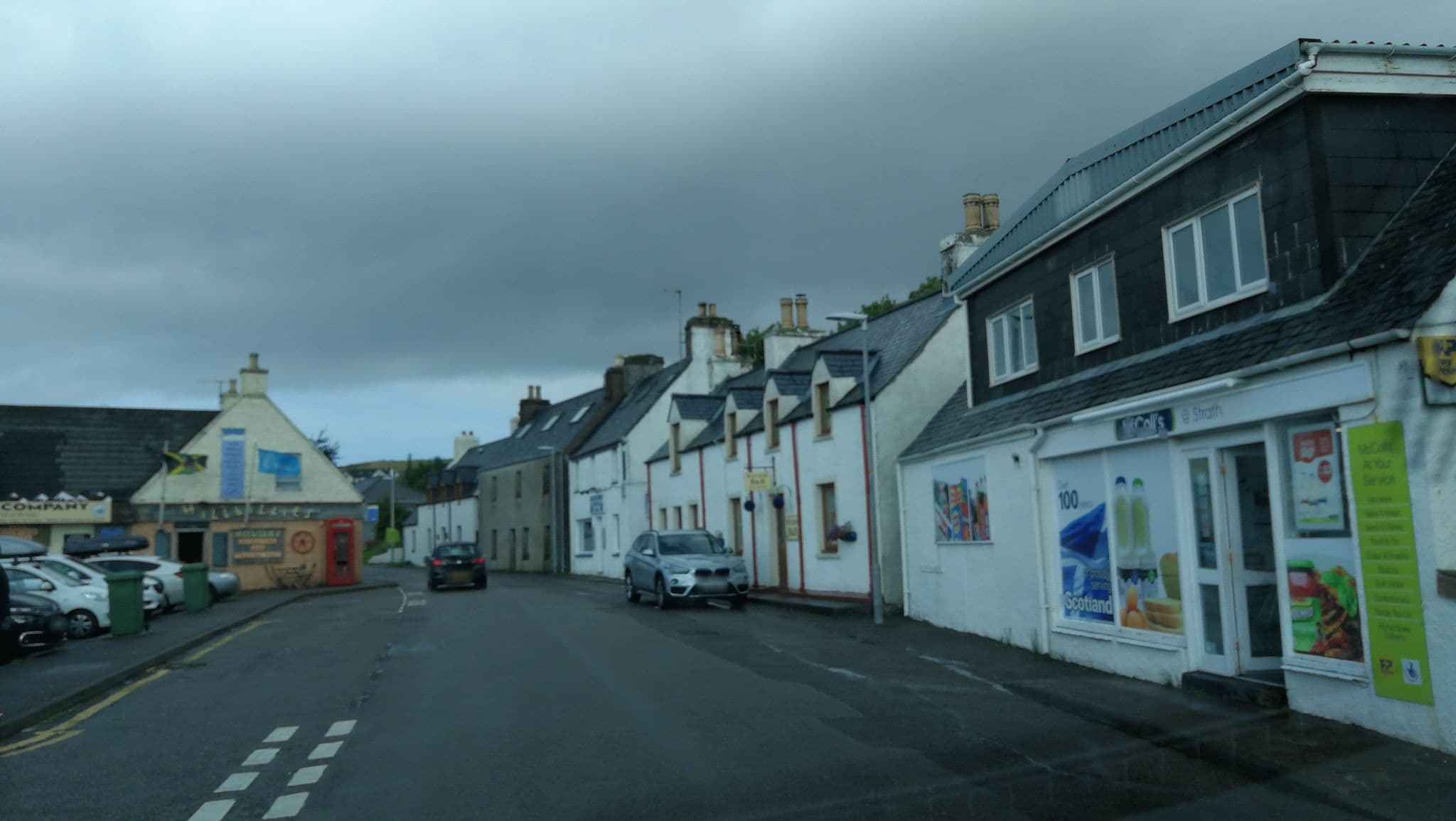Street view near Wayside, Ullapool