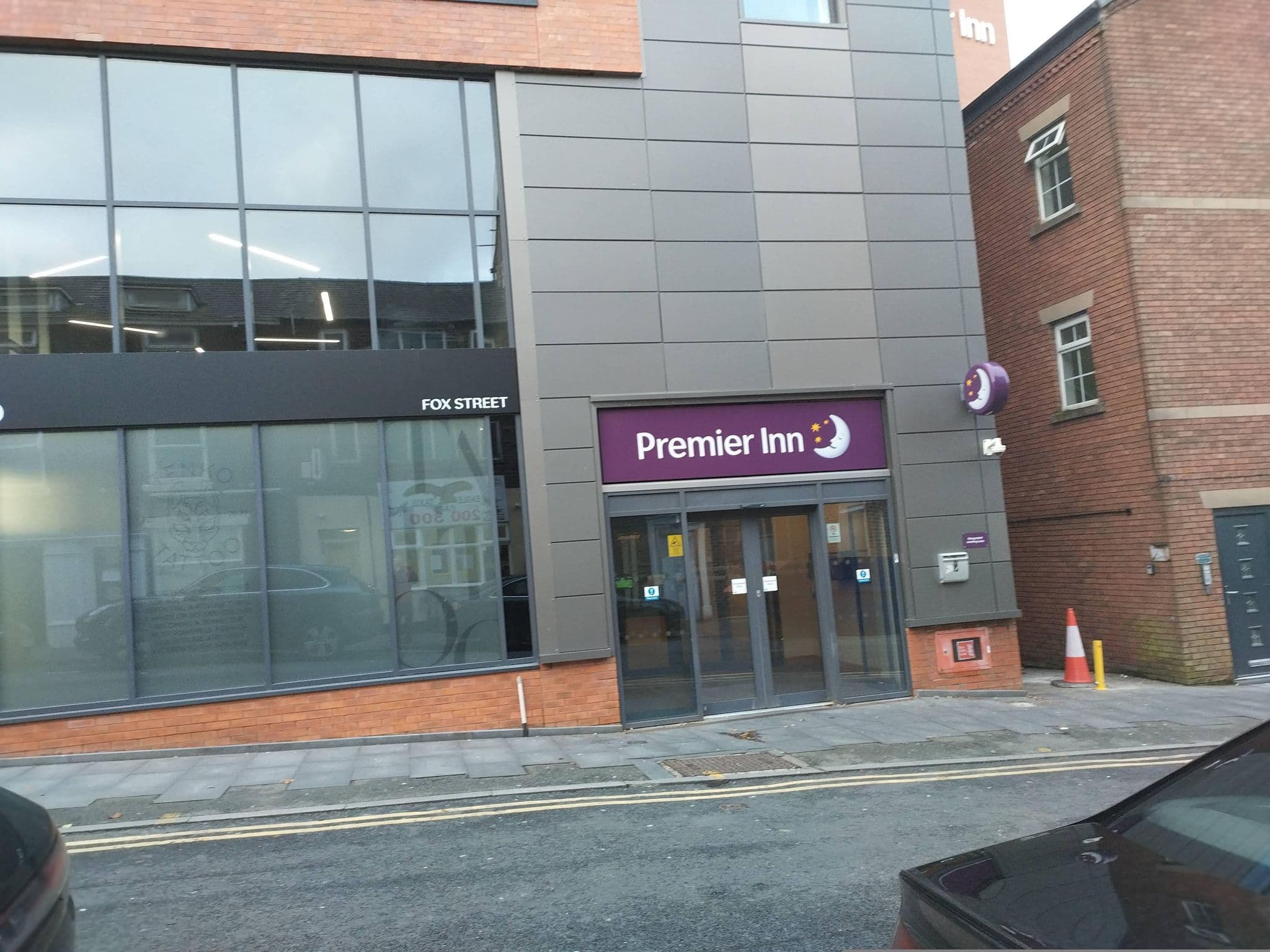 Street view near Premier Inn Preston Central, Preston — © tonys999 (CC BY-SA · Mapillary)