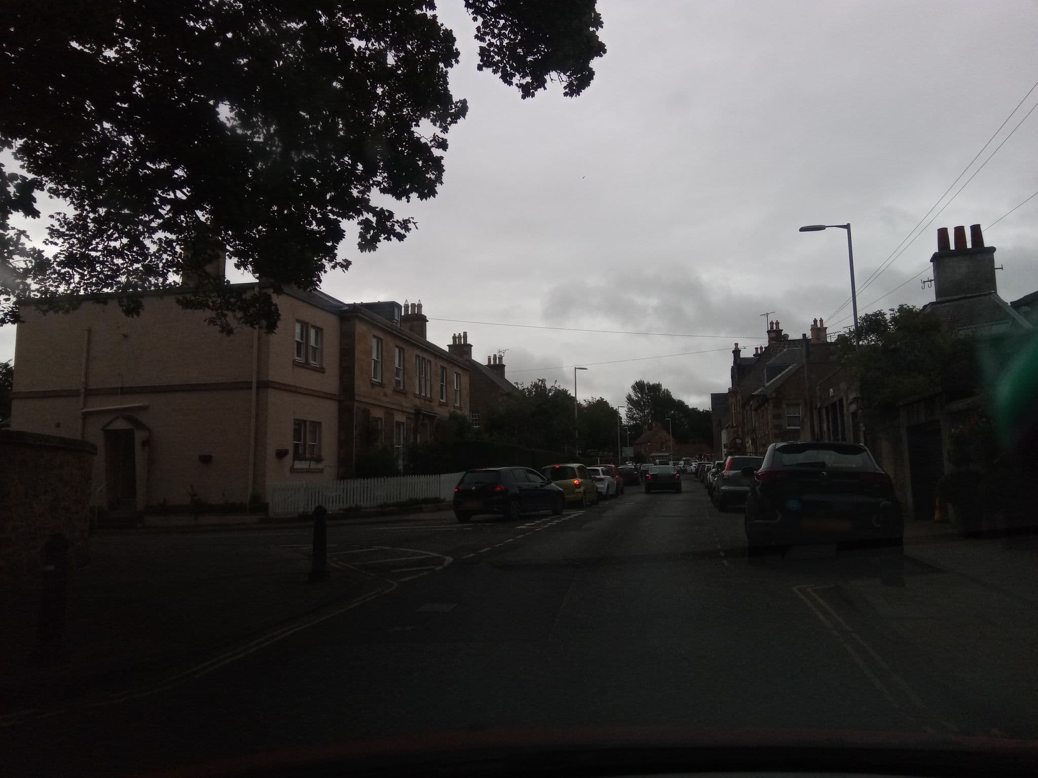 Street view near The Old Bank House, Melrose — © victuallers (CC BY-SA · Mapillary)
