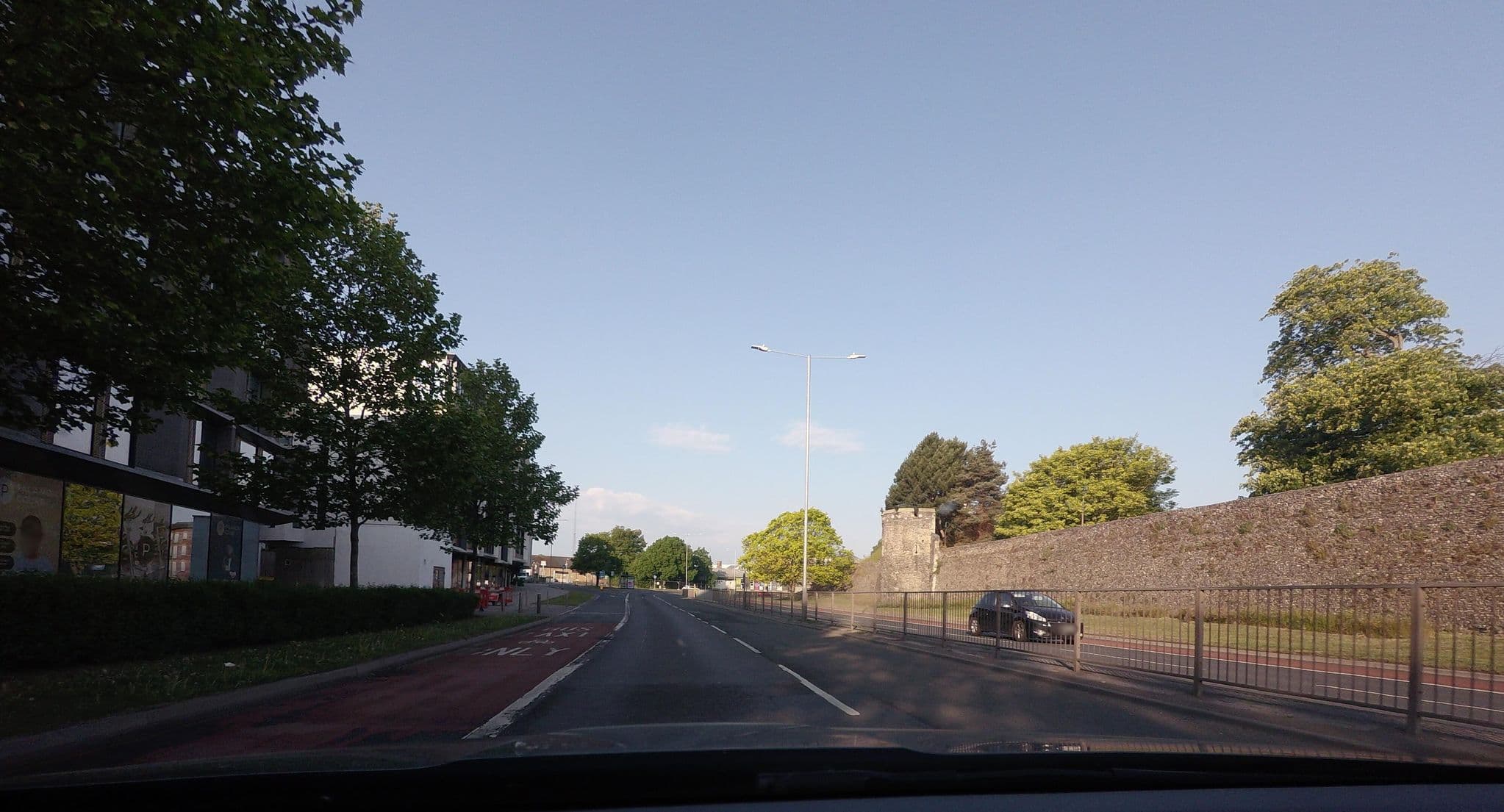 Street view near Palamon Court, Canterbury — © tallguy (CC BY-SA · Mapillary)