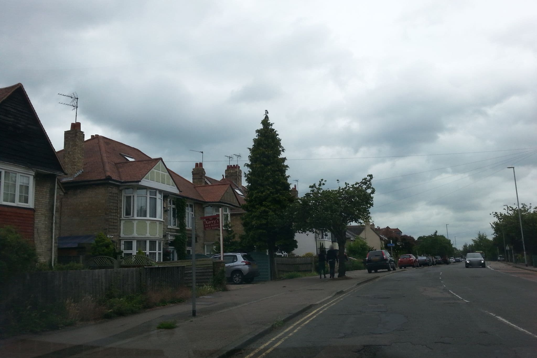Street view near Harry's Bed & Breakfast, Cambridge — © adam2 (CC BY-SA · Mapillary)