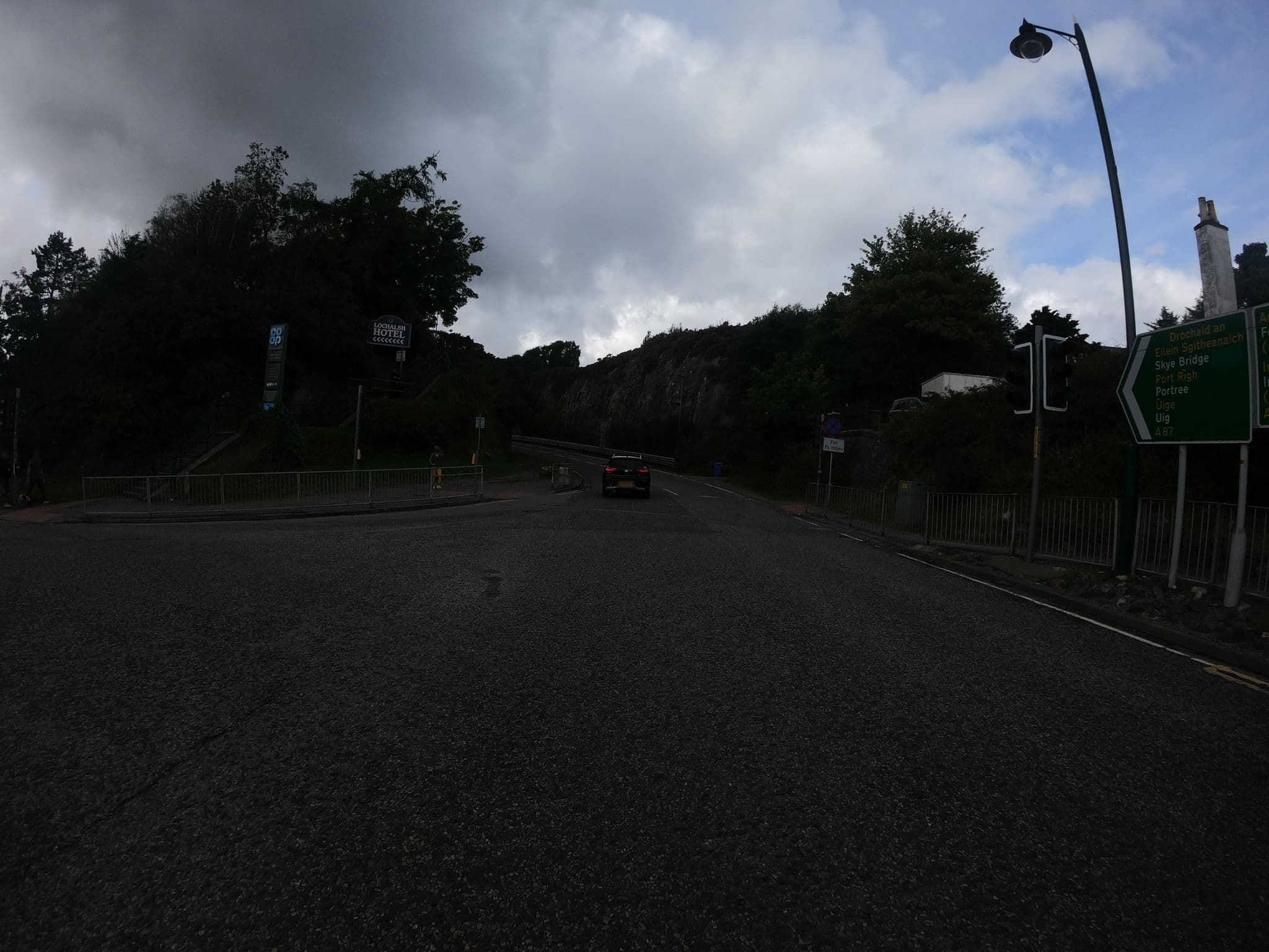Street view near The Old Bank House, Portree