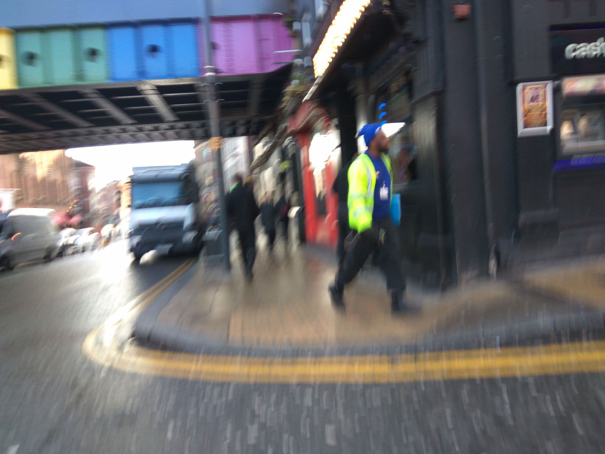 Street view near Briggate Hotel, Leeds — © mapz4lolz (CC BY-SA · Mapillary)