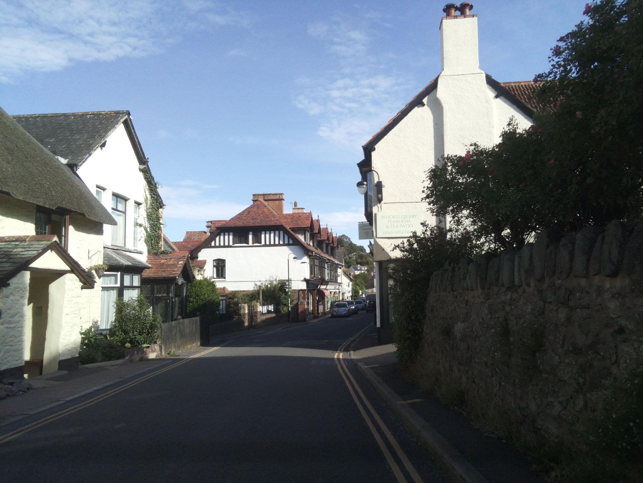 Street view near Myrtle Cottage, Porlock — © southglos (CC BY-SA · Mapillary)