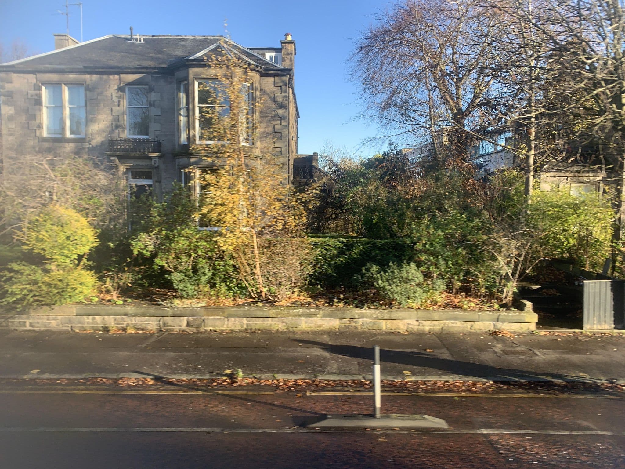 Street view near Edinburgh Sixteen, Edinburgh