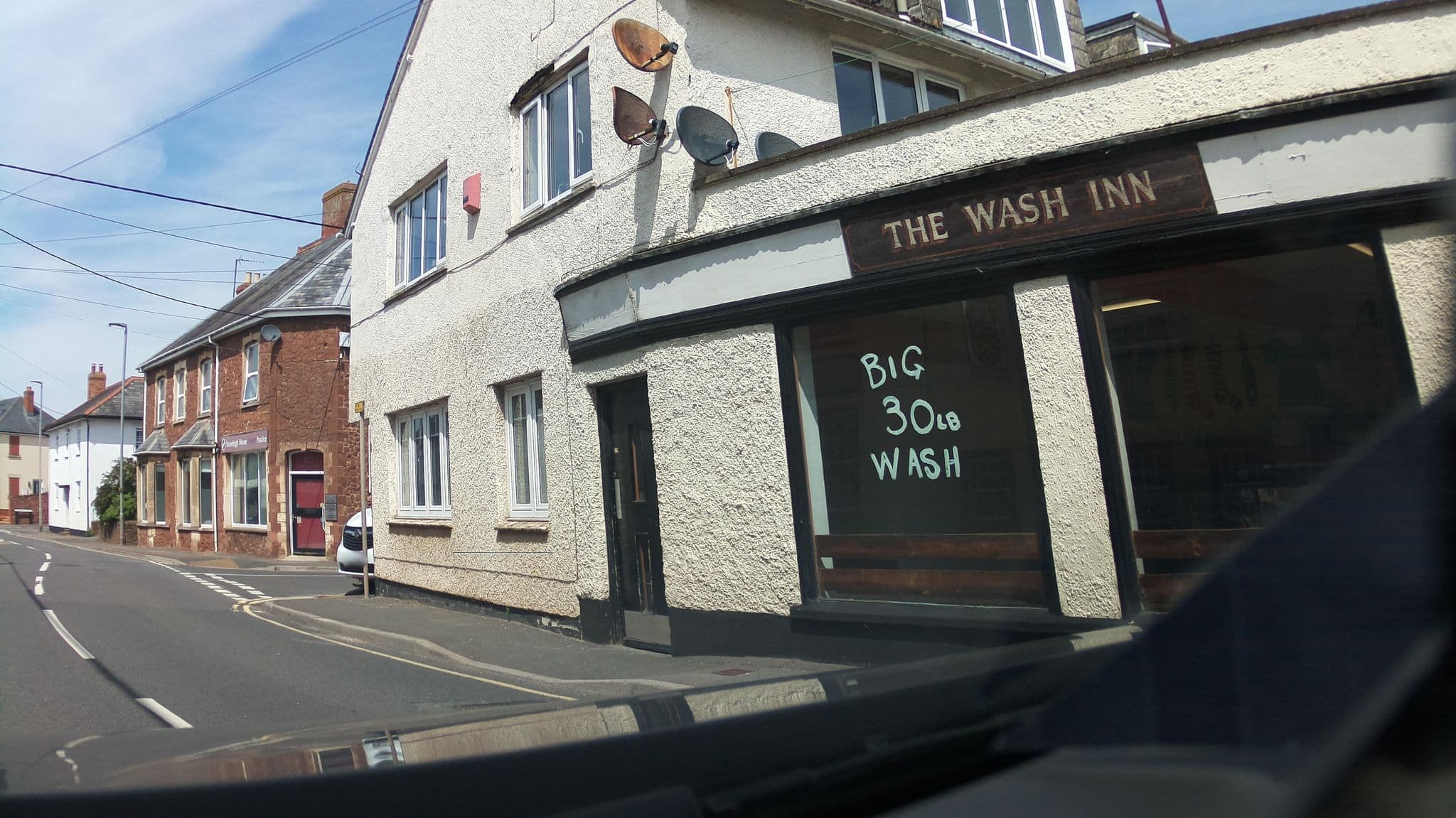 Street view near The Old Bookshop, Williton — © southglos (CC BY-SA · Mapillary)