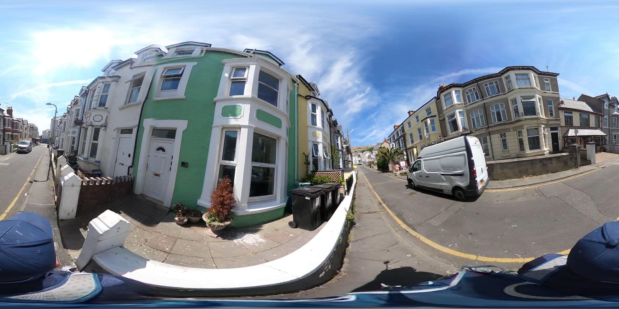 Street view near Mulberry House, Llandudno