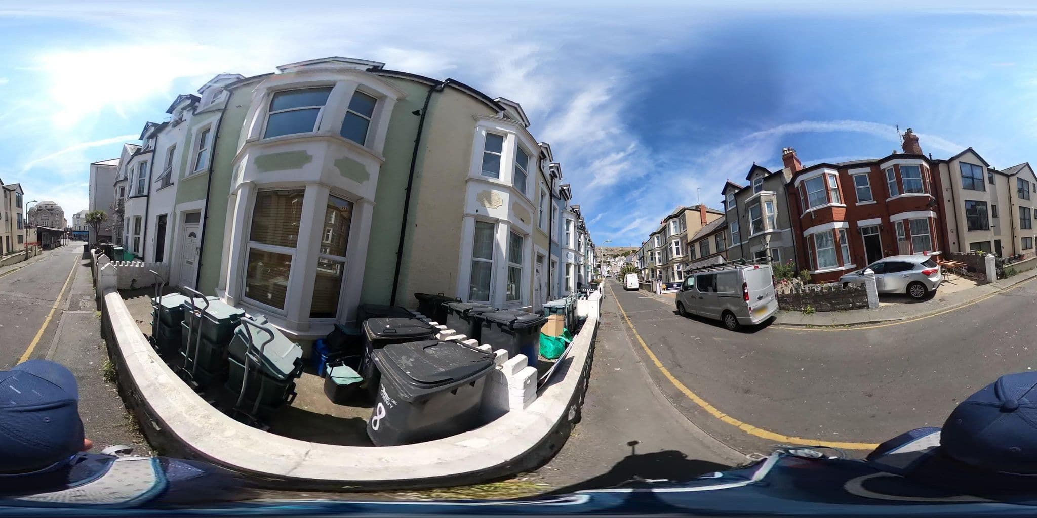 Street view near Westbourne Guest House, Llandudno