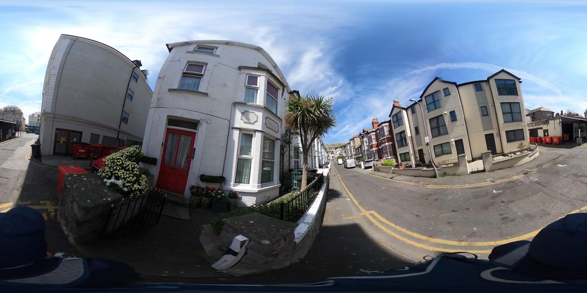 Street view near Audley Guest House, Llandudno