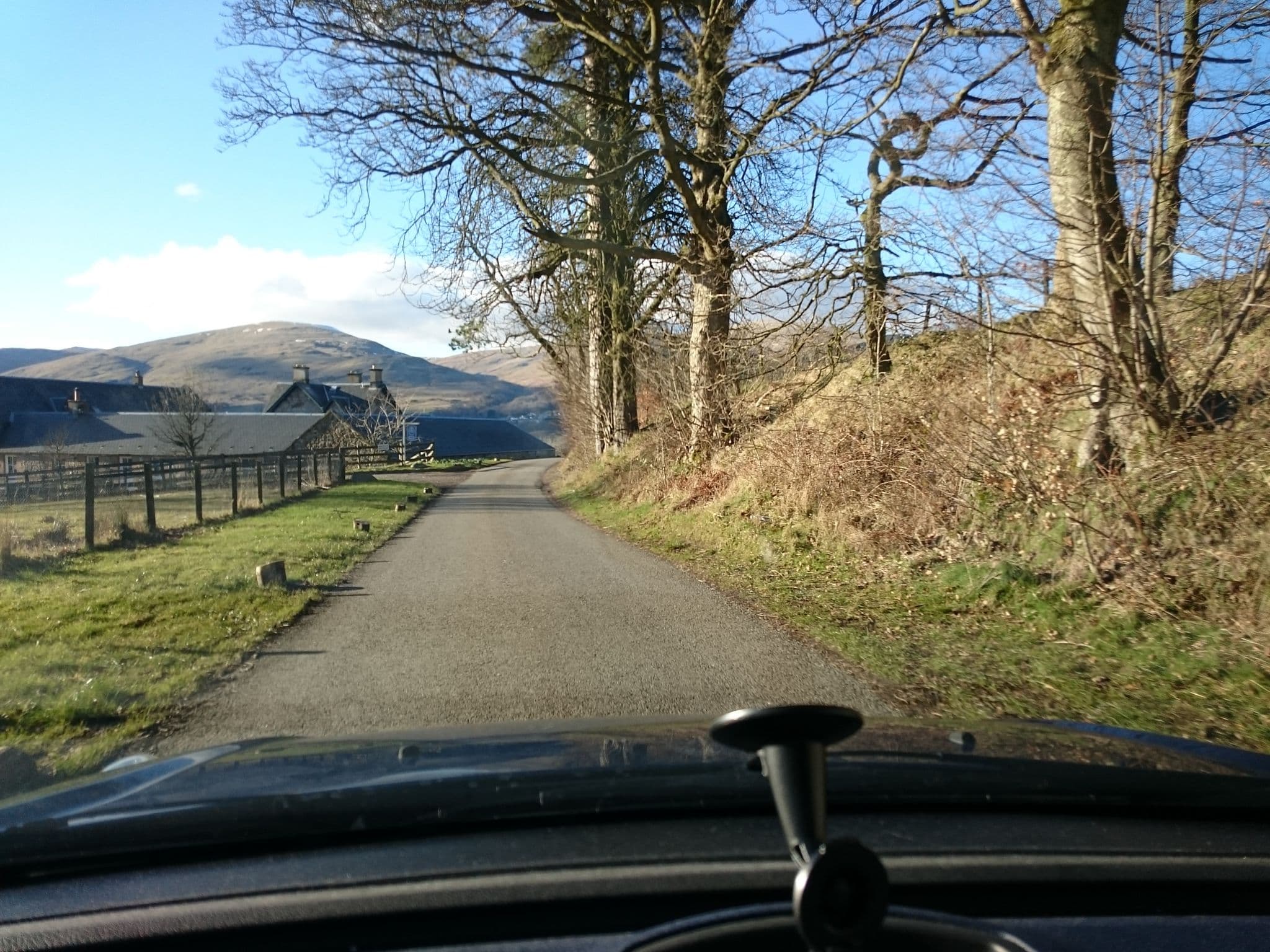 Street view near Arndean Cottages, Dollar — © ally447 (CC BY-SA · Mapillary)