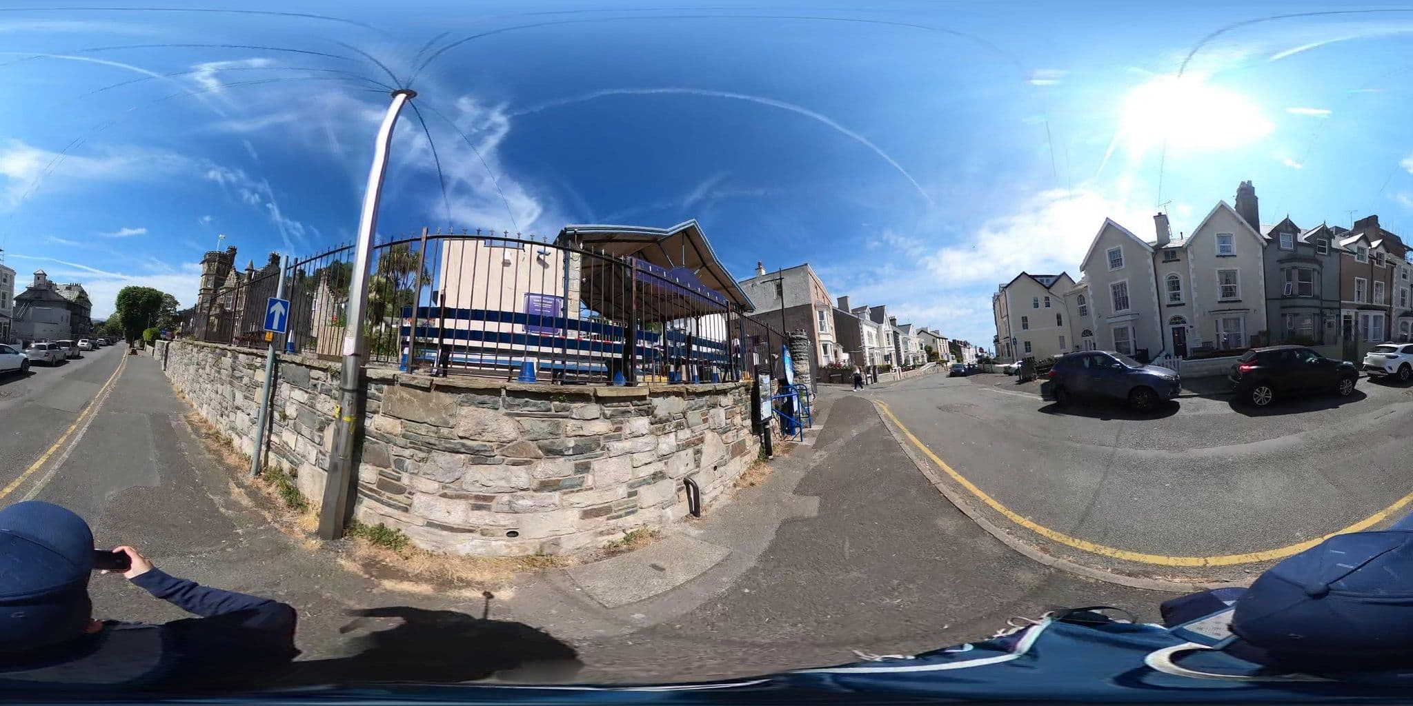 Street view near Anglesey House, Llandudno