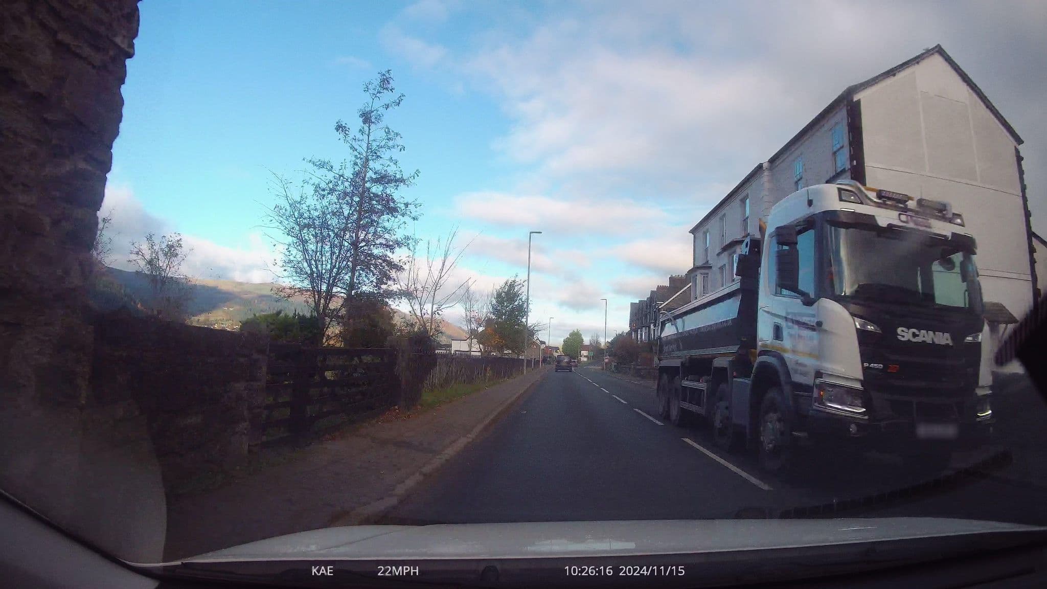 Street view near The Meadowsweet Hotel, Llanrwst — © lamaar639 (CC BY-SA · Mapillary)
