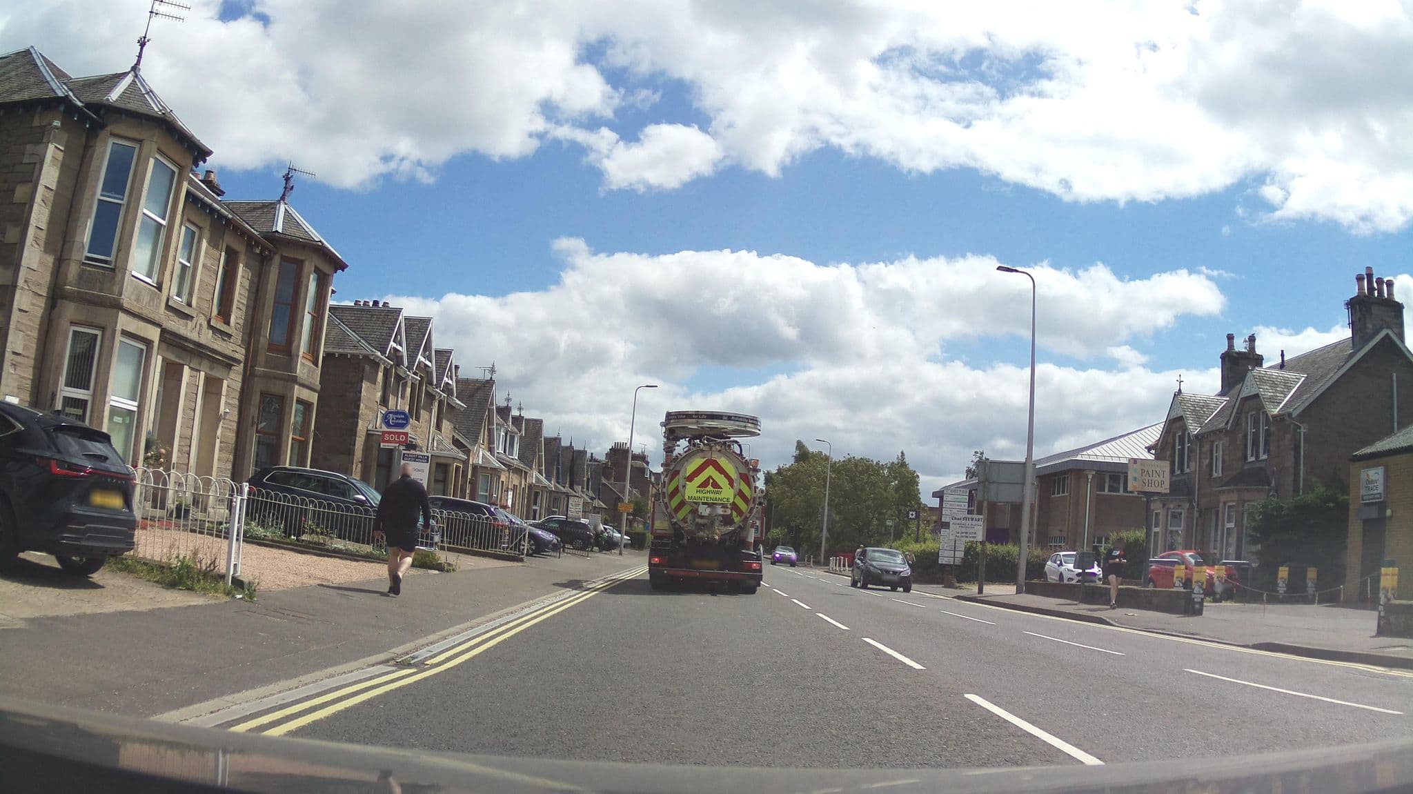 Street view near Albert Villa, Perth — © southglos (CC BY-SA · Mapillary)