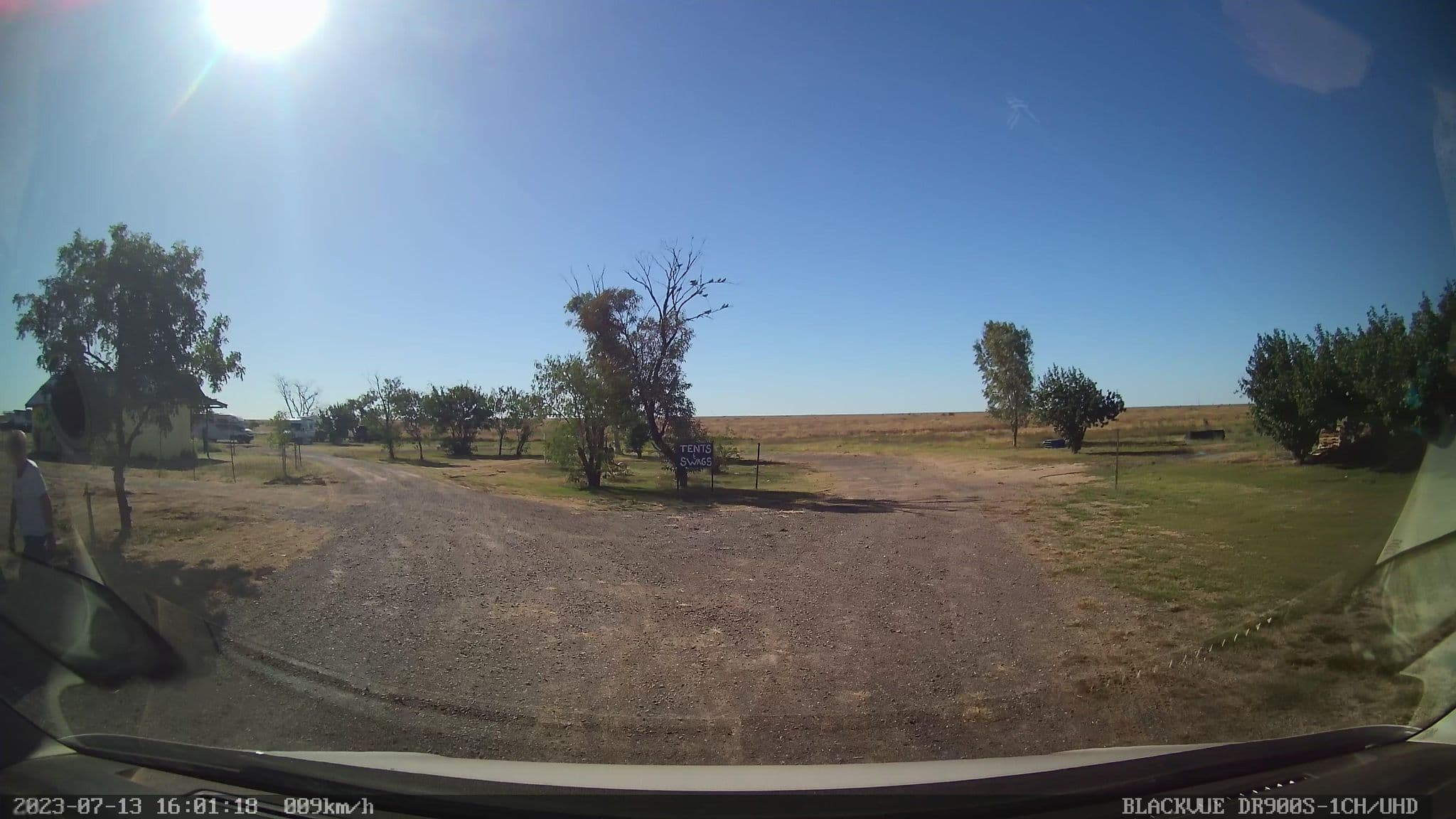 Street view near Blue Heeler Caravan Park, Cloncurry — © bob3bob3 (CC BY-SA · Mapillary)