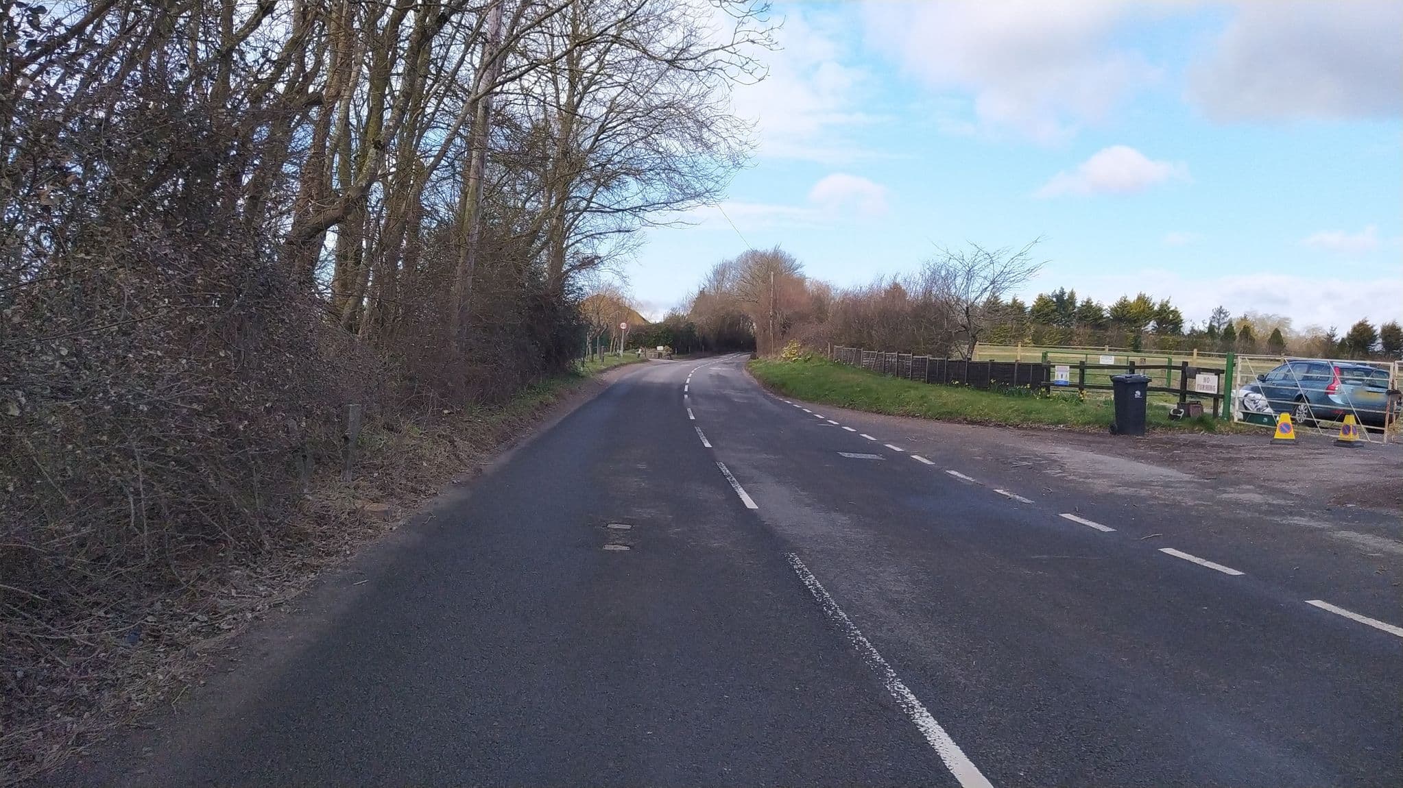 Street view near Meadow View, Three Legged Cross — © noid (CC BY-SA · Mapillary)
