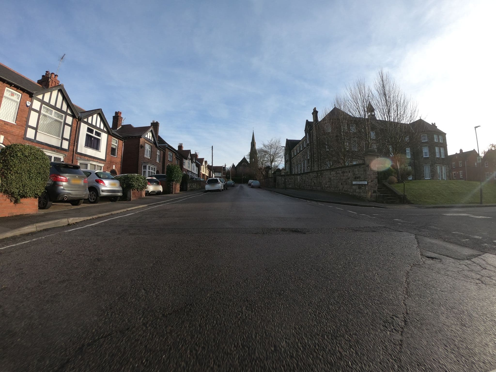 Street view near The Cedars, Belper — © ntzm (CC BY-SA · Mapillary)