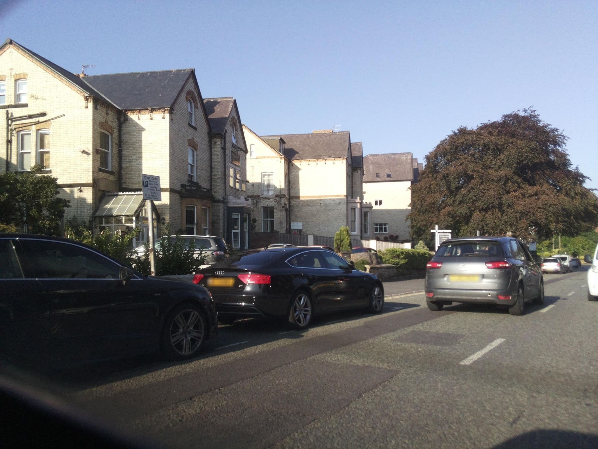 Street view near Ashburton Hotel, Scarborough