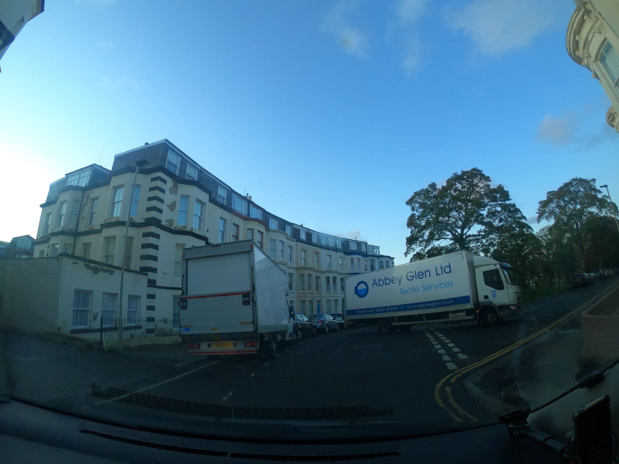 Street view near Rivelyn Hotel, Scarborough