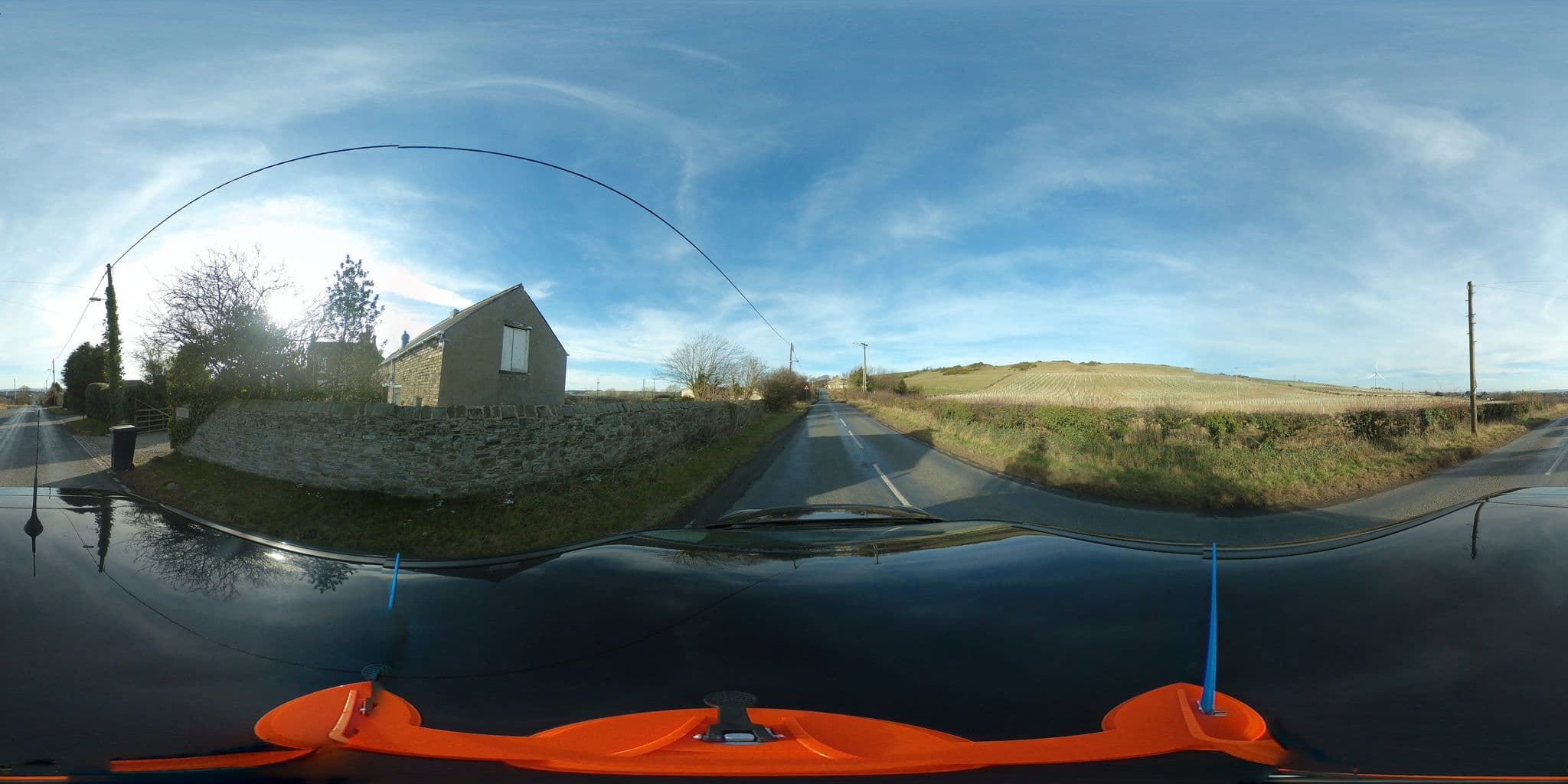 Street view near Dowfold House Bed and Breakfast, Crook — © stevenhorner (CC BY-SA · Mapillary)