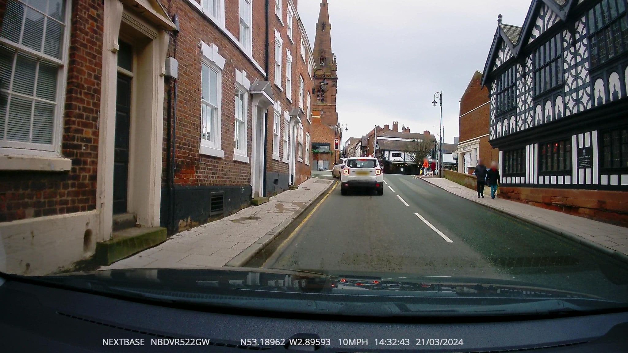 Street view near 80 Watergate Street, Chester — © RyanBush (CC BY-SA · Mapillary)