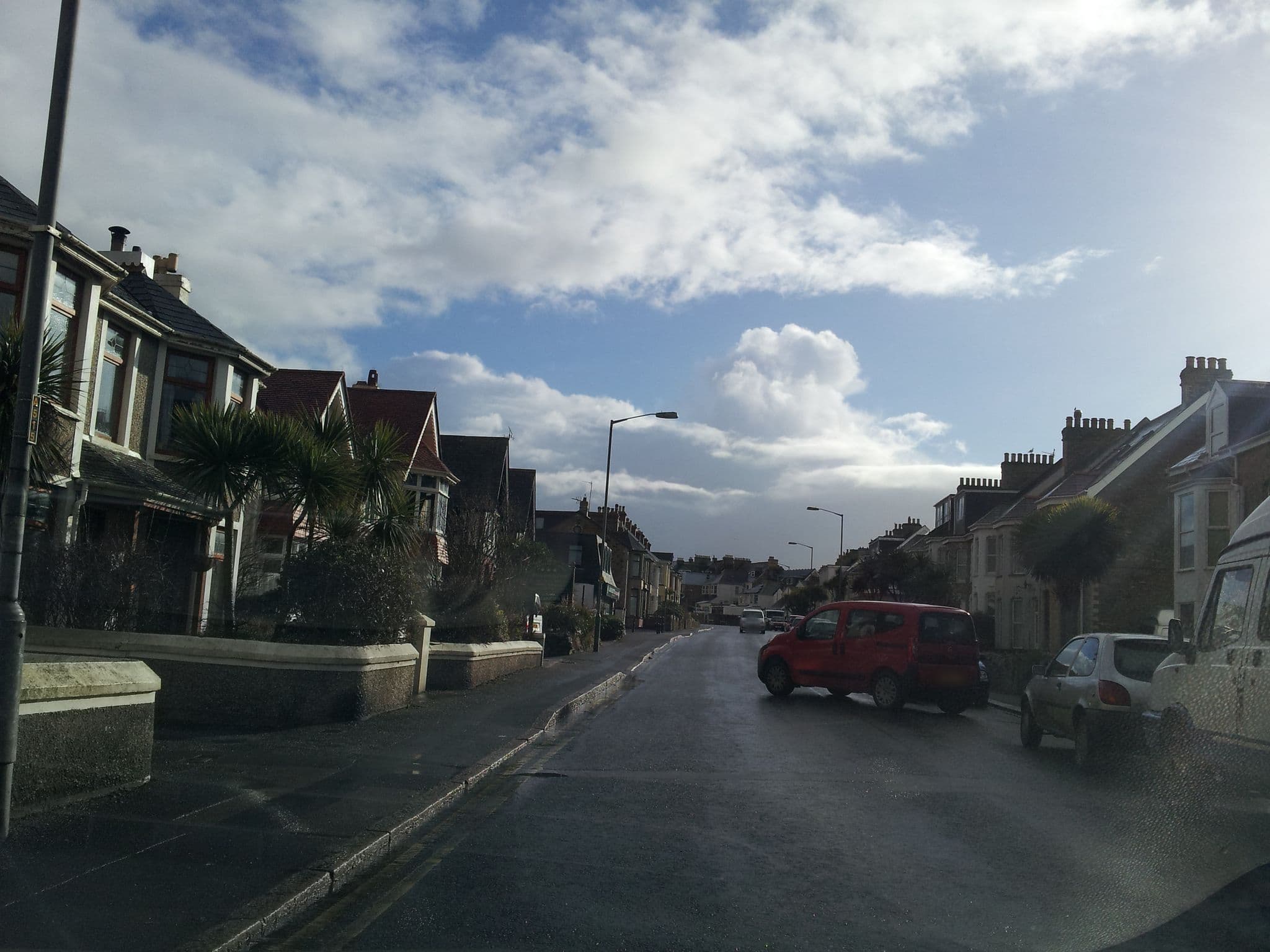 Street view near Newquay International Backpackers, Newquay