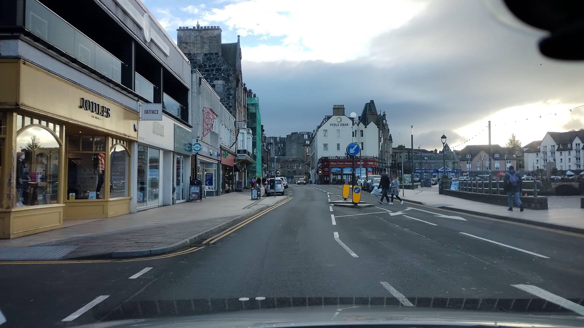 Street view near Captain's Folly, Oban