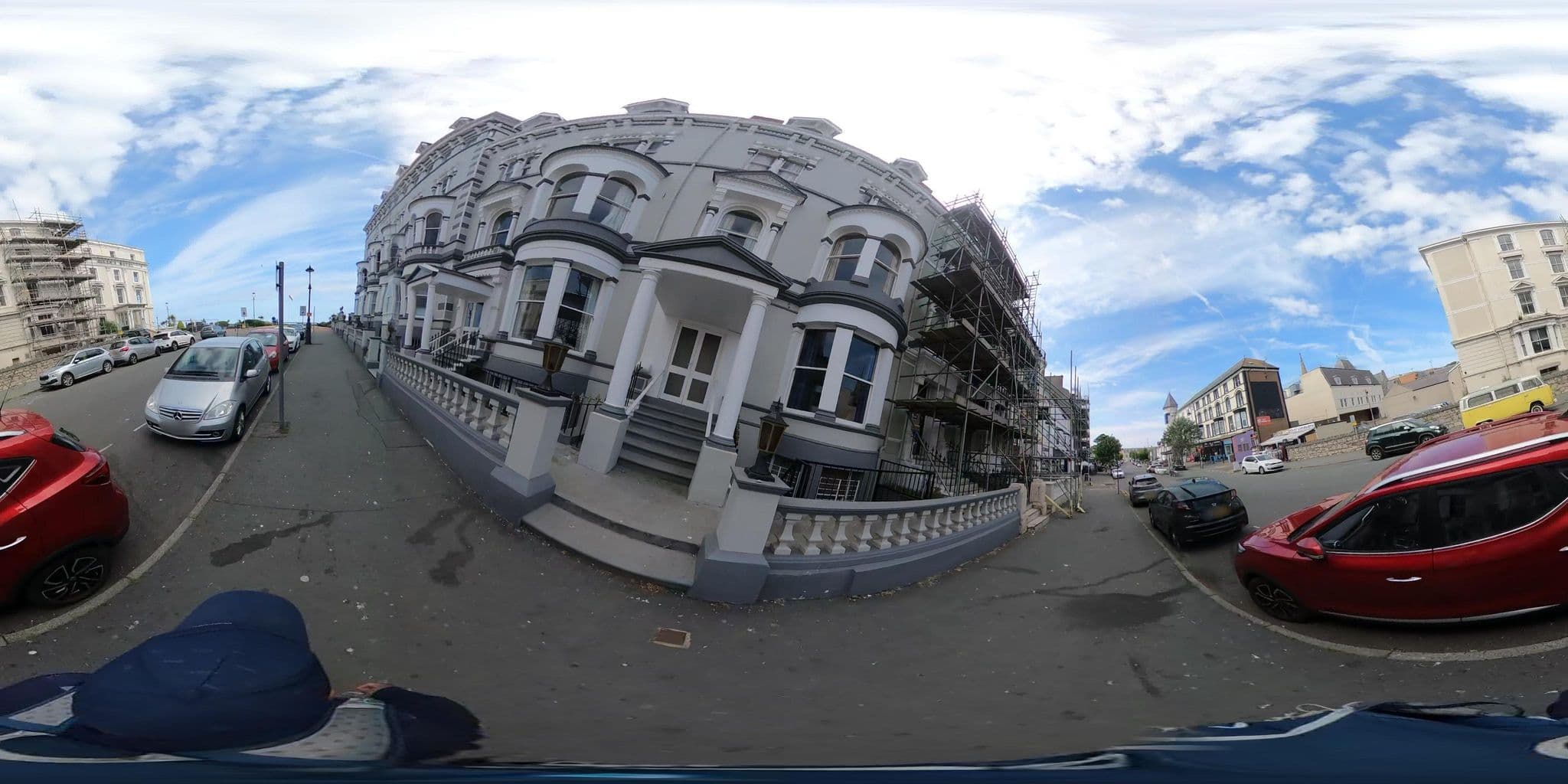 Street view near The New Alexandra Hotel, Llandudno