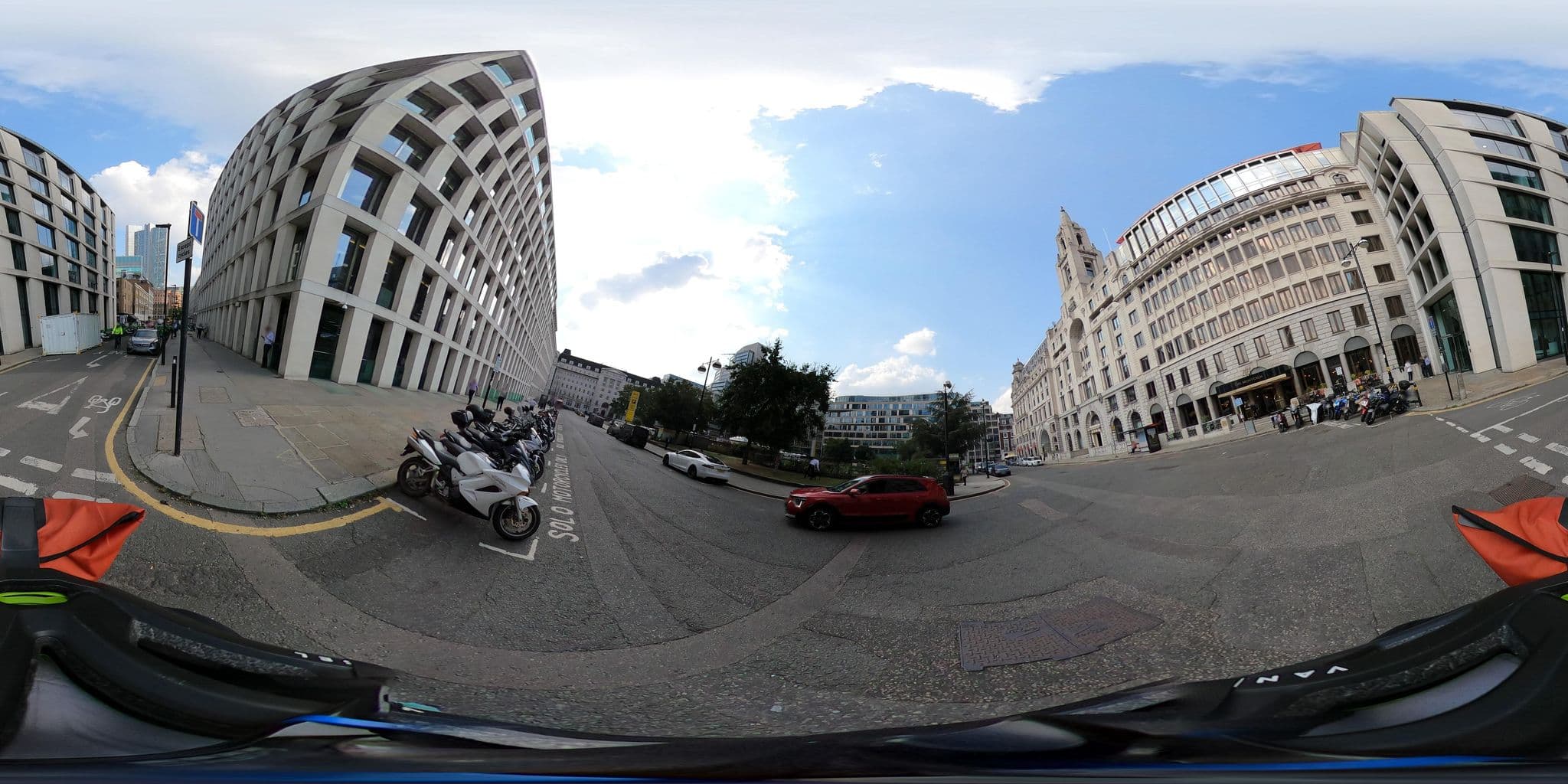 Street view near The Montcalm Royal London House, Barbican — © Stefdegreef (CC BY-SA · Mapillary)
