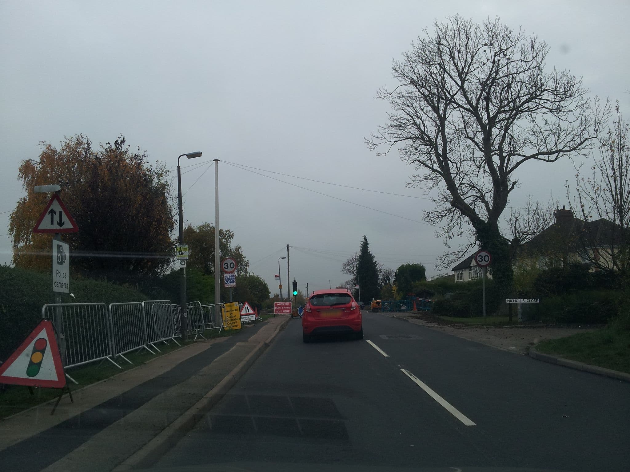 Street view near Willowmead B & B, Marston Moretaine — © adam2 (CC BY-SA · Mapillary)