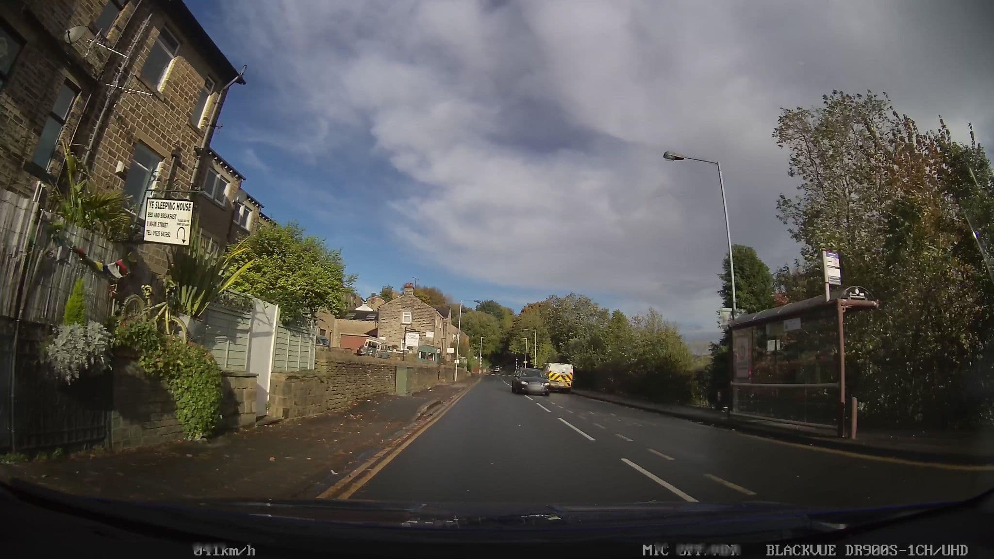 Street view near Ye Sleeping House, Haworth — © humez (CC BY-SA · Mapillary)