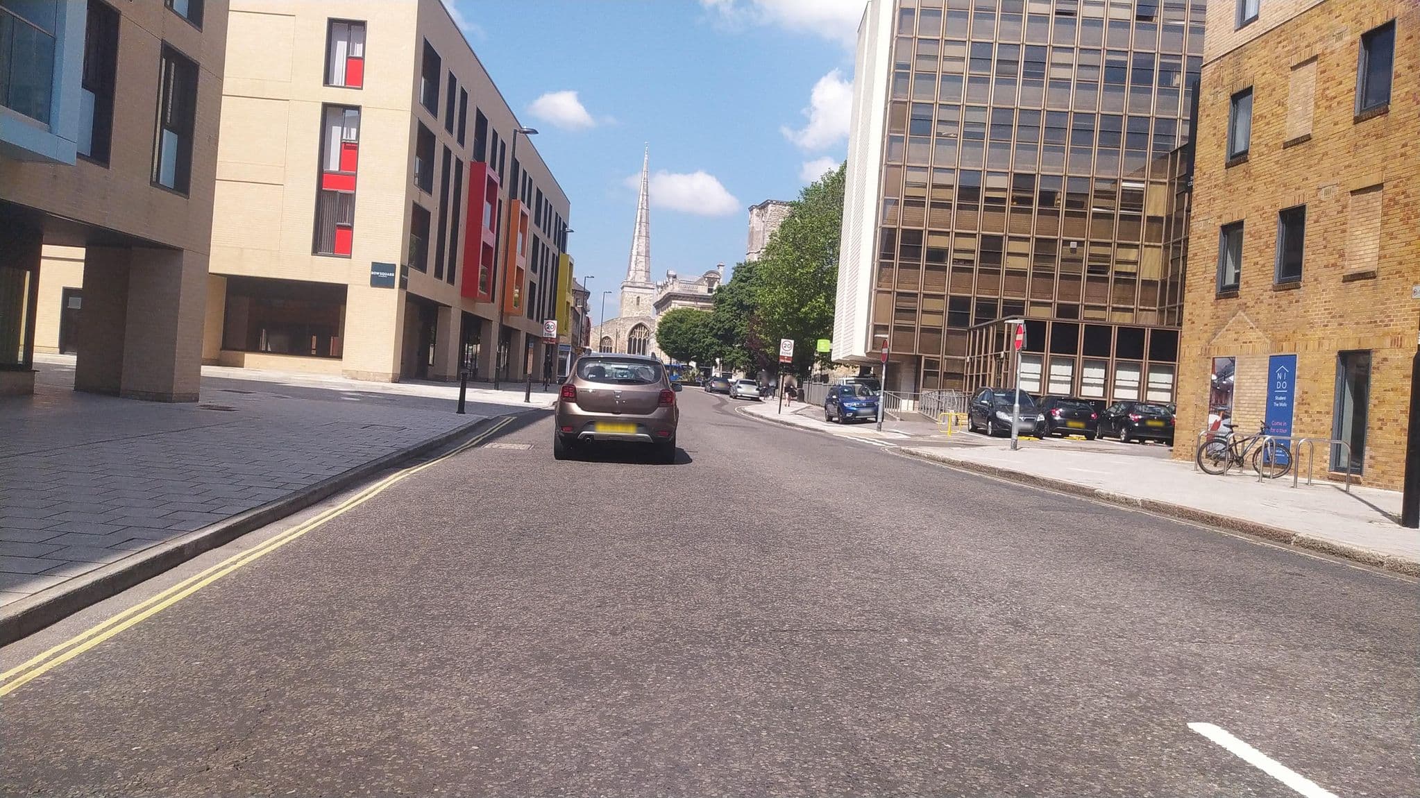 Street view near Abodus Student Living - The Walls, Southampton — © noid (CC BY-SA · Mapillary)
