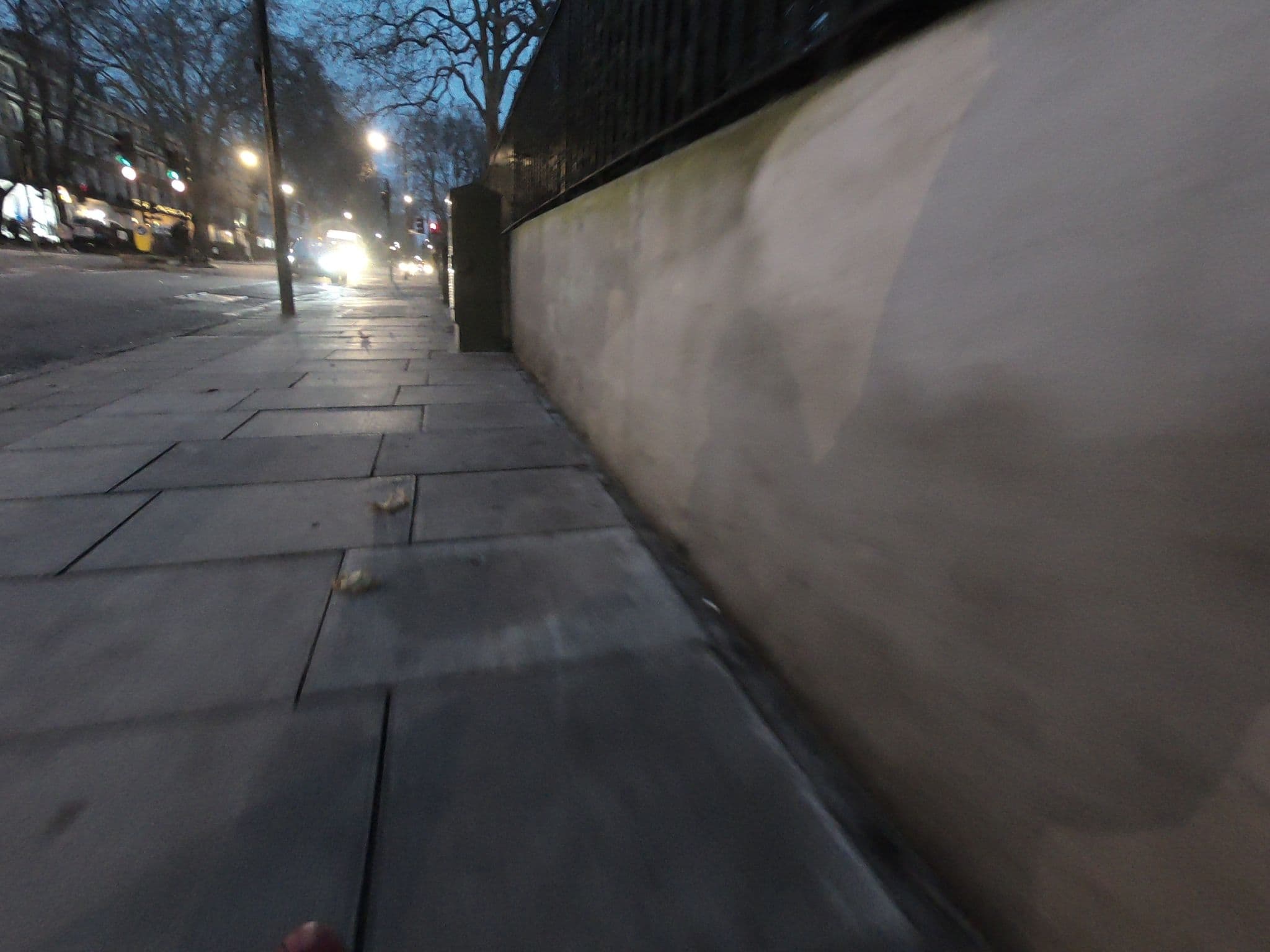 Street view near Abbey Court Hotel, Hyde Park