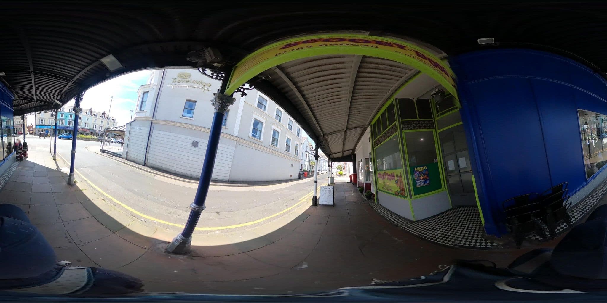 Street view near Cornerhouse Holiday Apartments, Llandudno