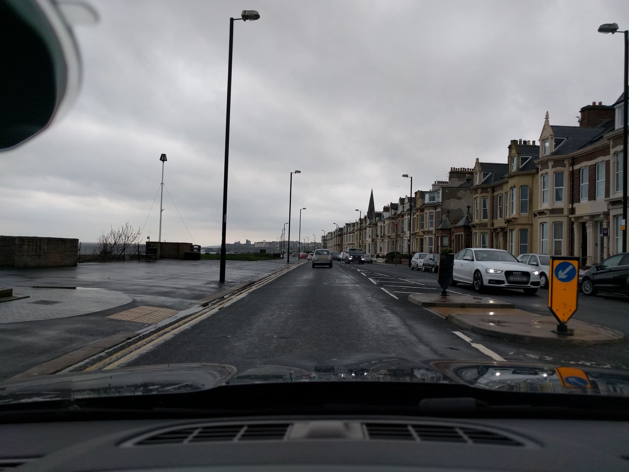 Street view near Seafront Holiday Apartments, Whitley Bay — © floatingboater (CC BY-SA · Mapillary)