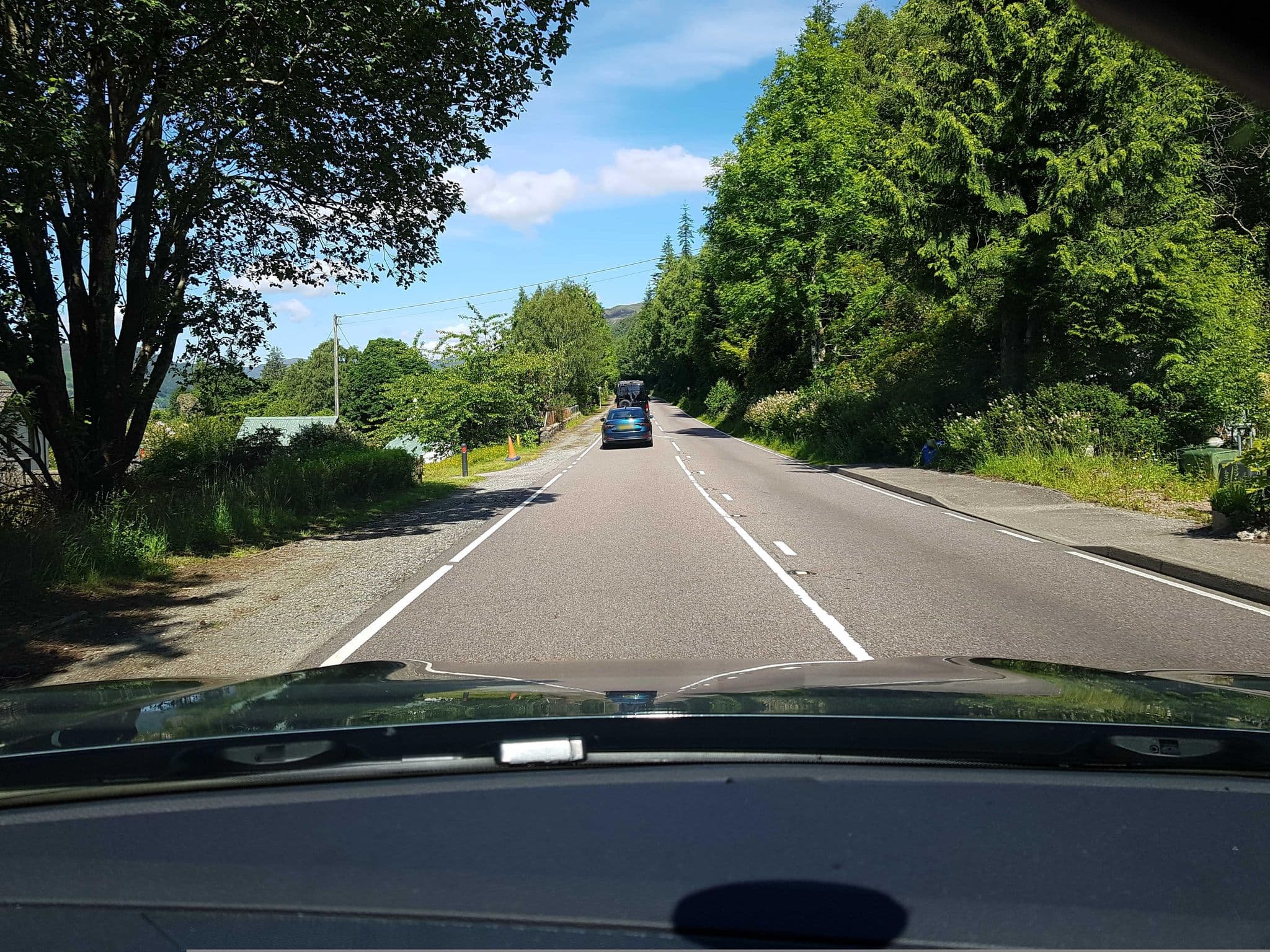 Street view near An Comaraich, Caol