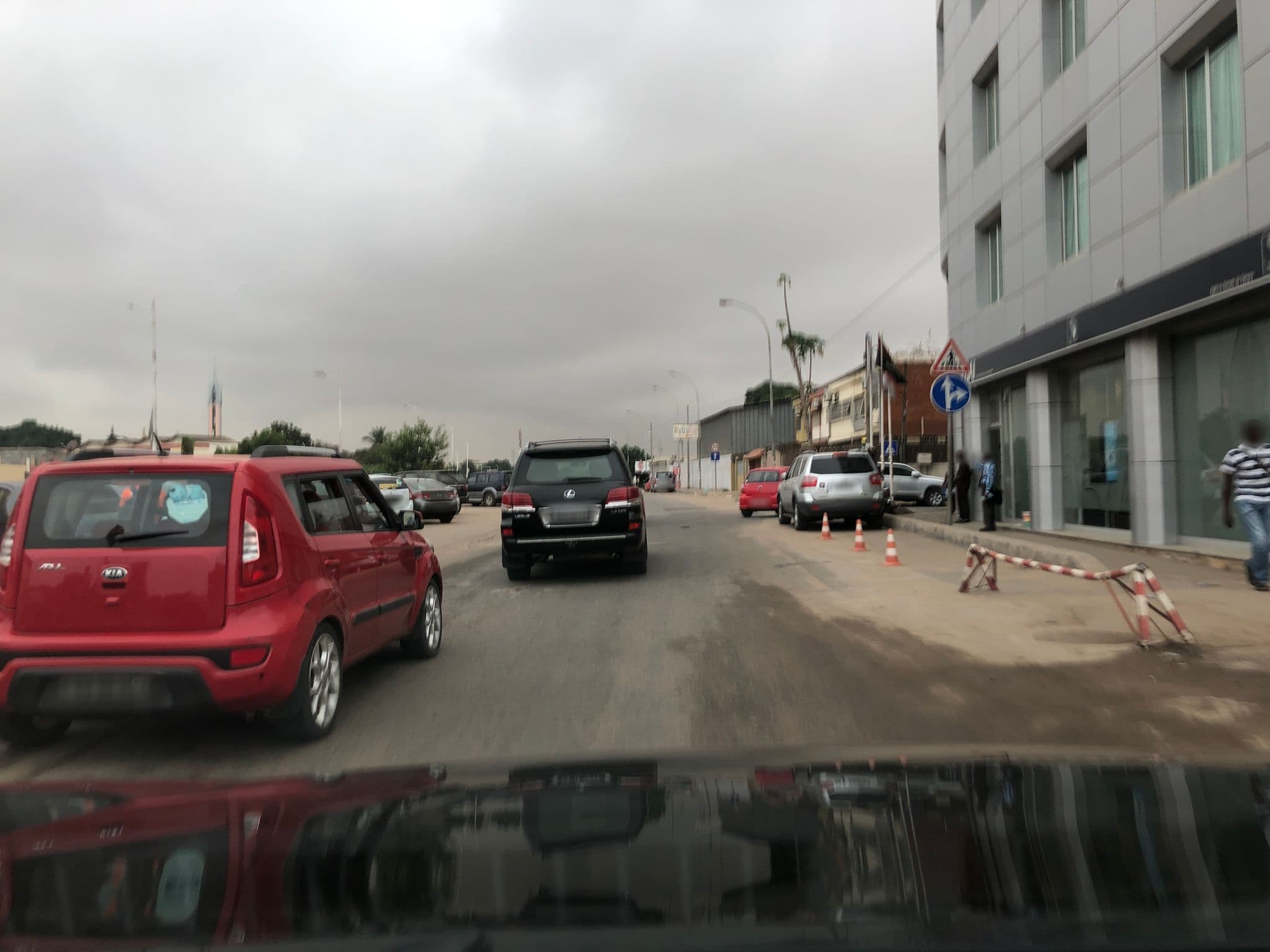 Street view near Luna Hotel Zombo, Rangel — © via (CC BY-SA · Mapillary)