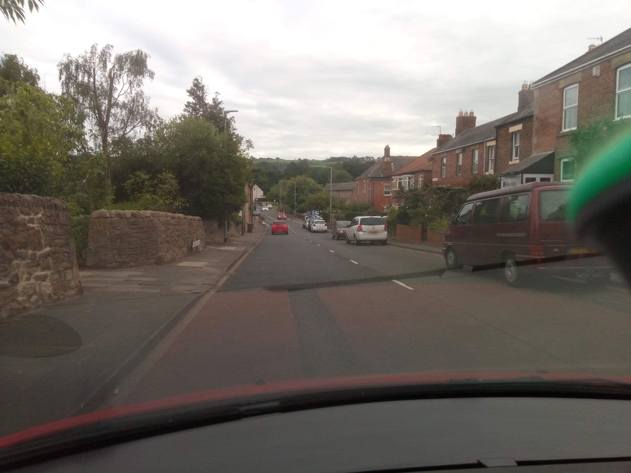 Street view near Burnhouse, Hexham — © victuallers (CC BY-SA · Mapillary)