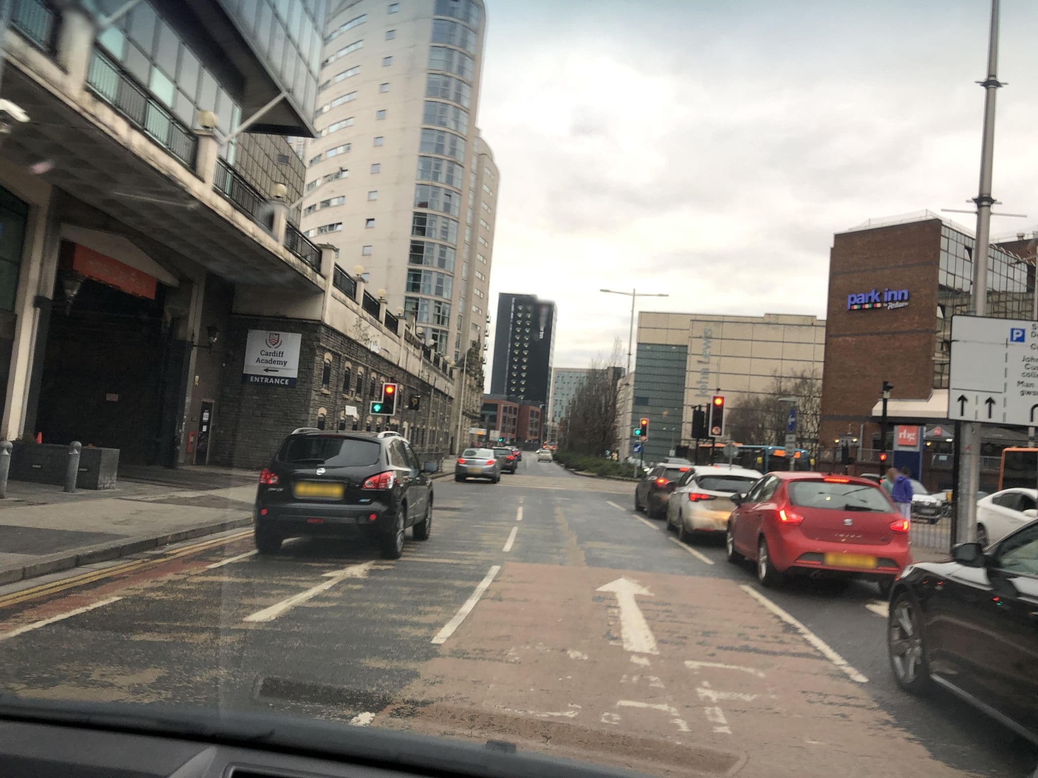 Street view near Citrus Hotel, Cardiff — © laye (CC BY-SA · Mapillary)