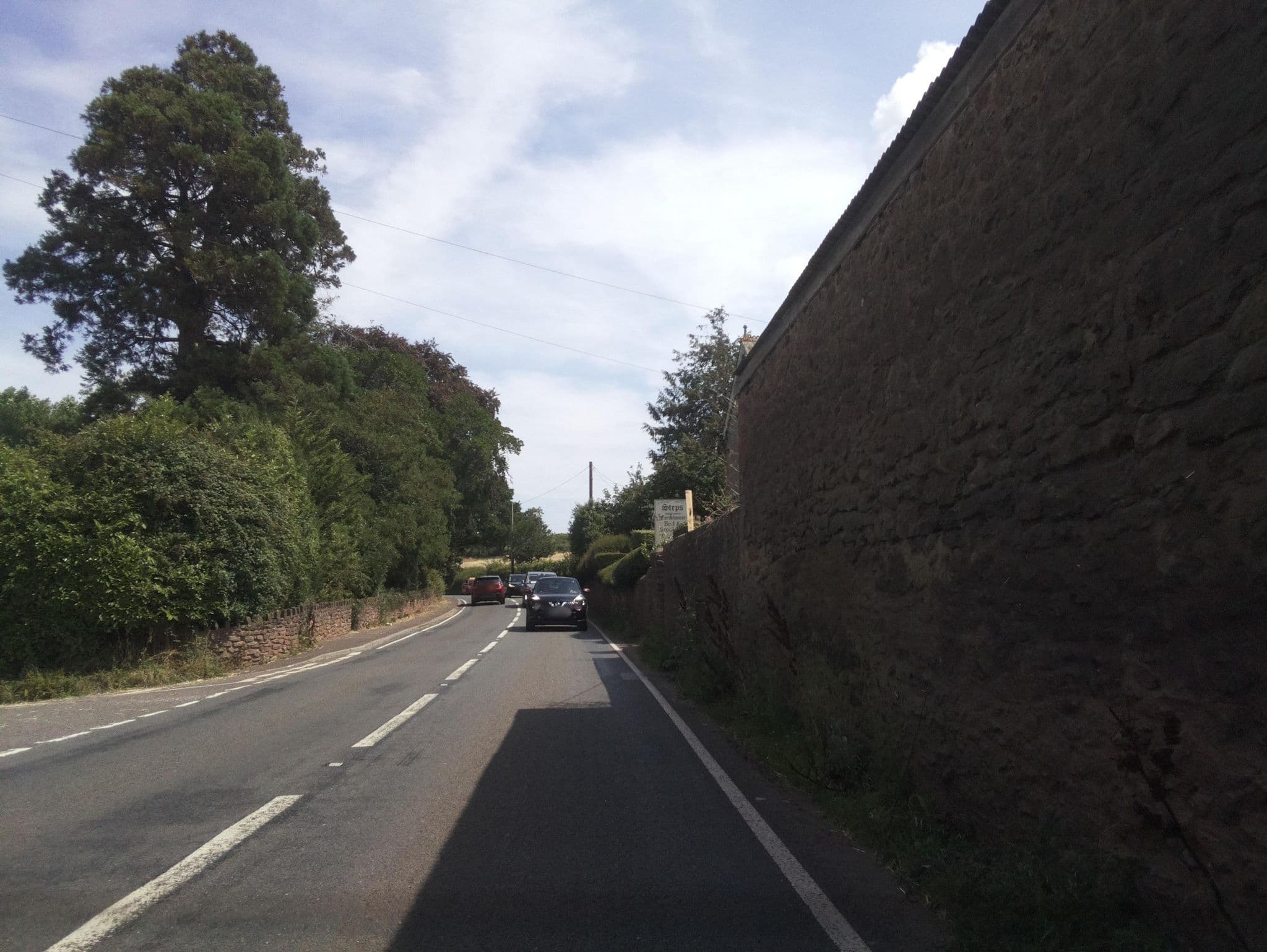 Street view near Steps Farmhouse Bed and Breakfast, Williton — © southglos (CC BY-SA · Mapillary)