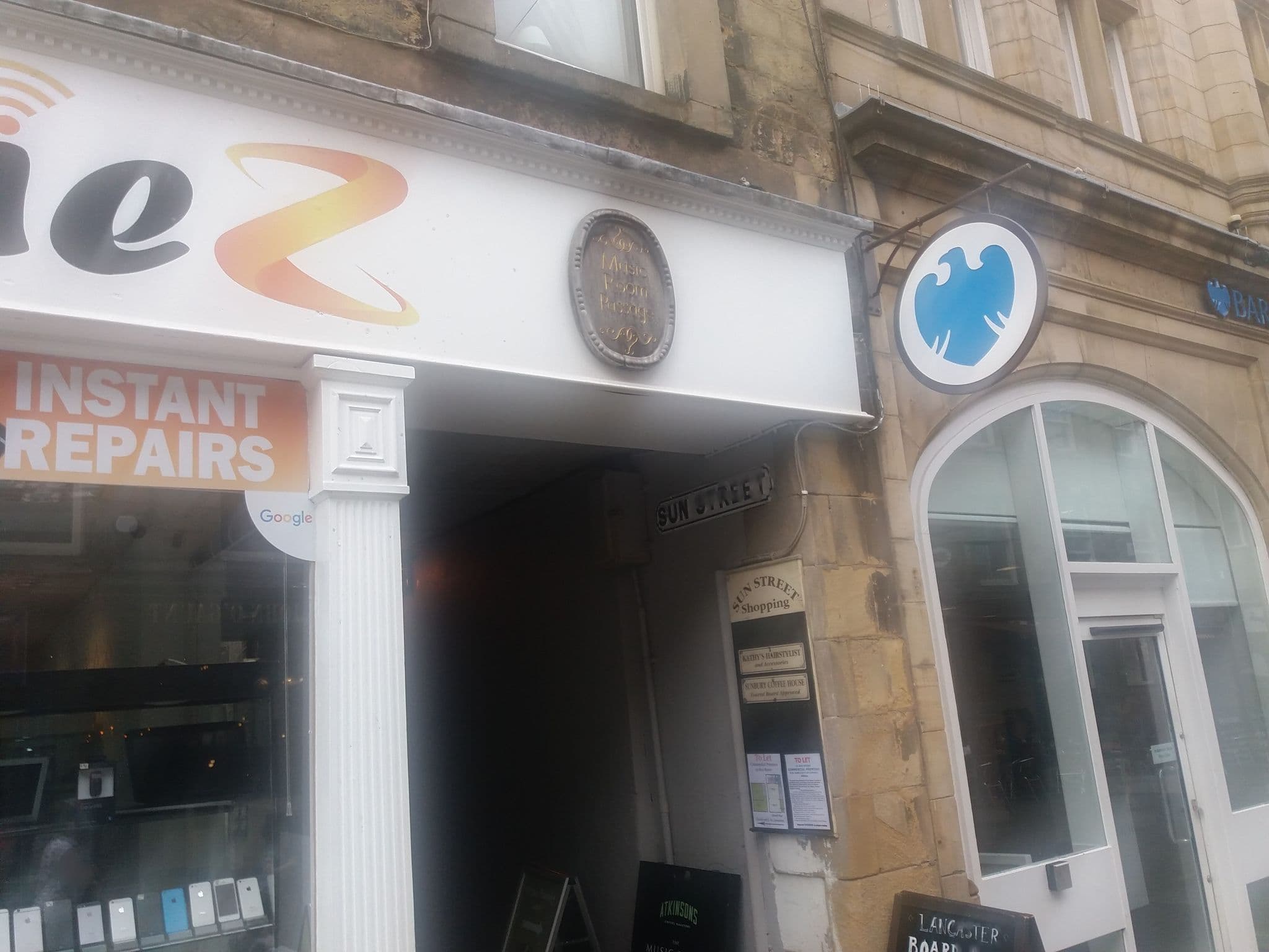 Street view near Sun Street Studios, Lancaster — © tonys999 (CC BY-SA · Mapillary)