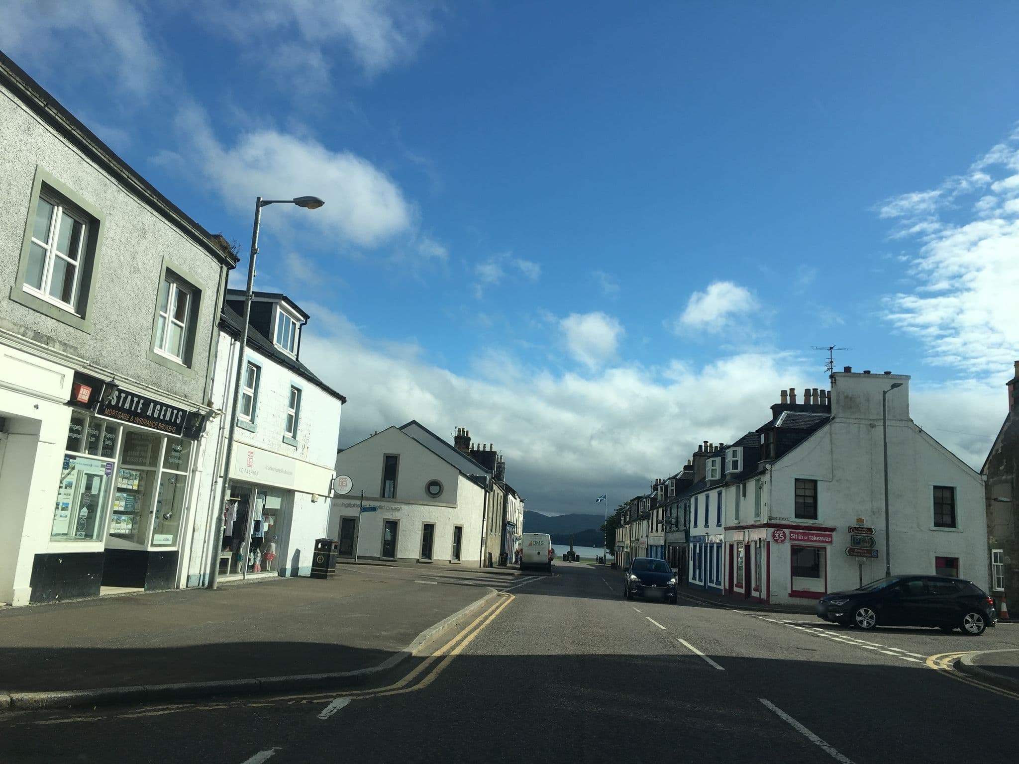 Street view near Stag Hotel, Lochgilphead — © ccbb7766 (CC BY-SA · Mapillary)