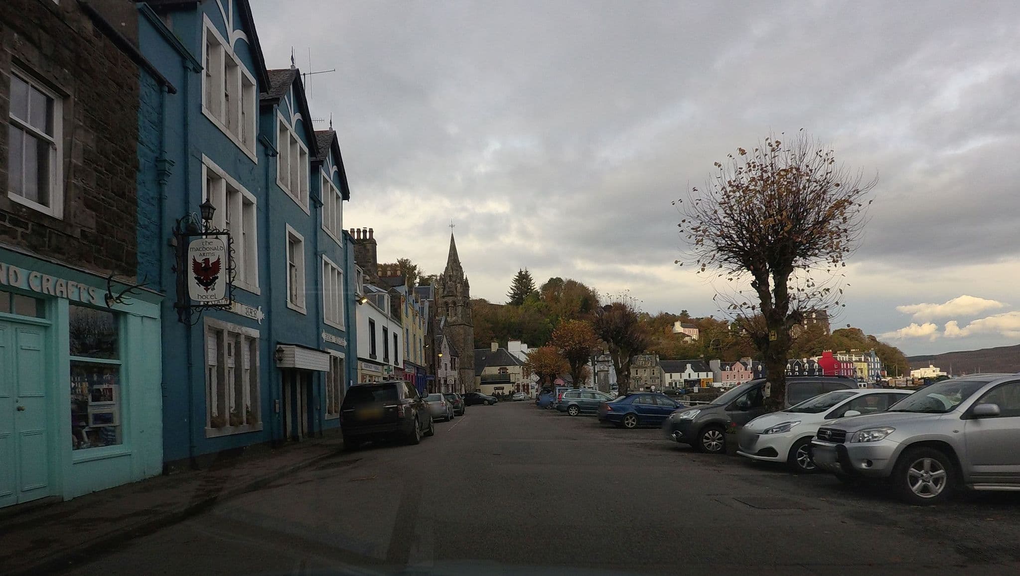 Street view near MacDonald Arms, Isle Of Mull