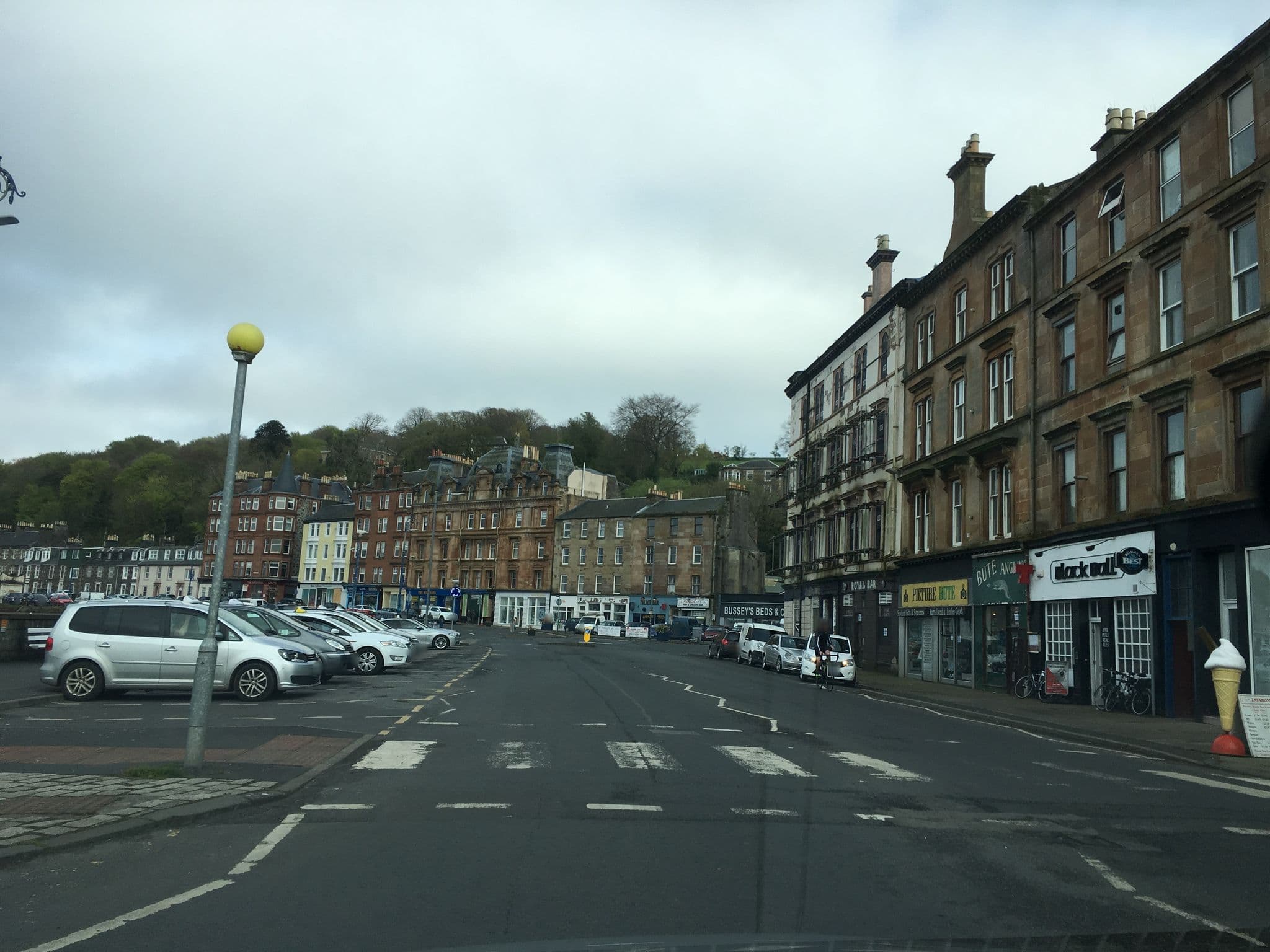 Street view near Harbourside Hotel, Rothesay — © ccbb7766 (CC BY-SA · Mapillary)