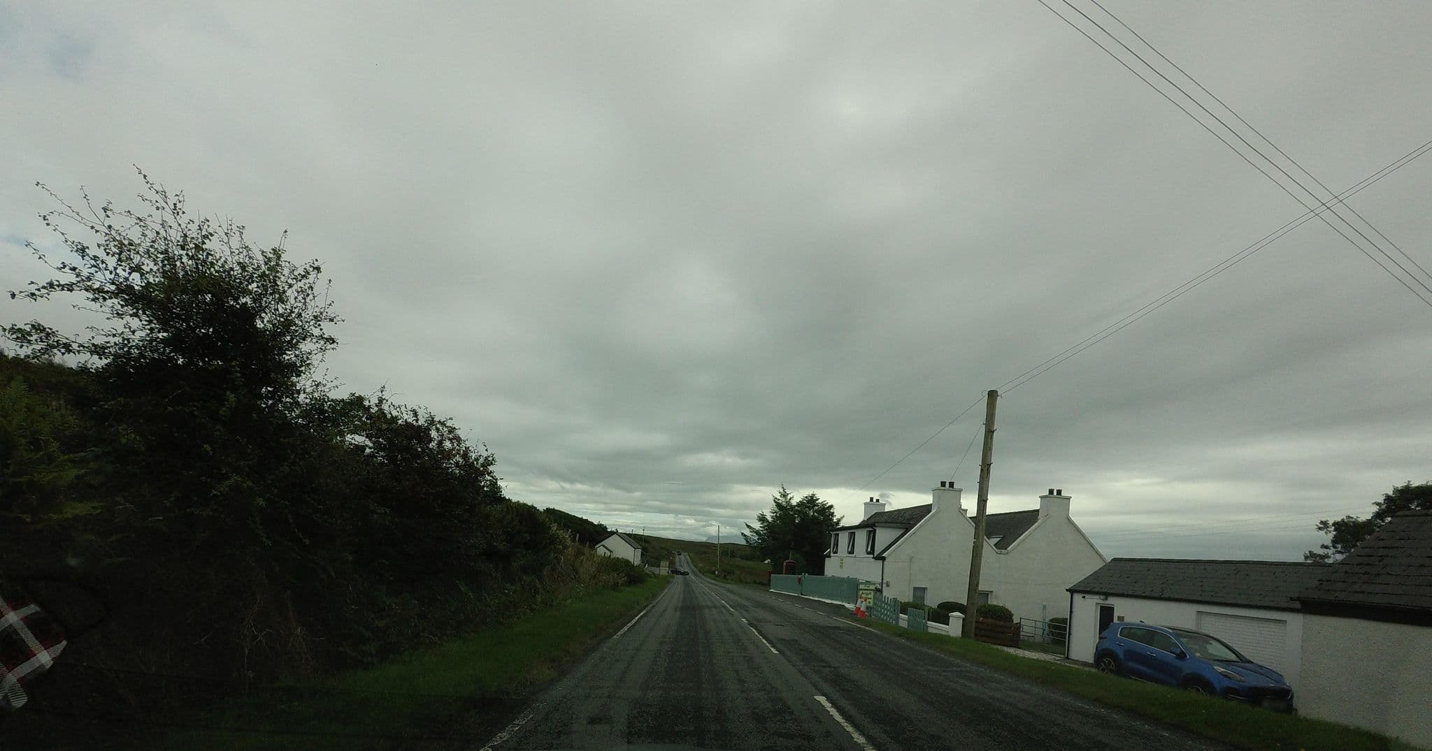 Street view near Argyll House B & B, Portree