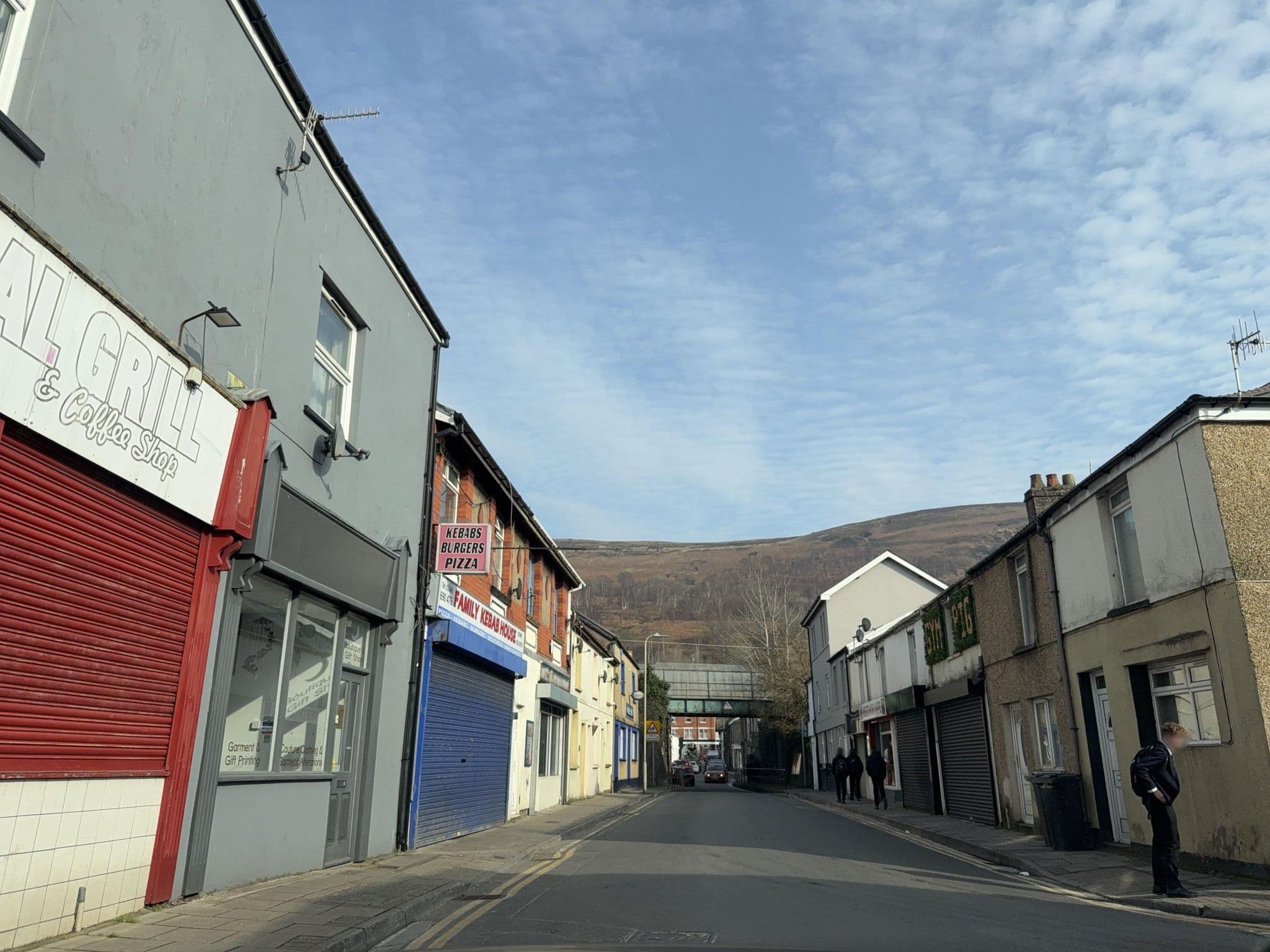 Street view near The Bellevue Hotel, Abercanaid — © editid (CC BY-SA · Mapillary)