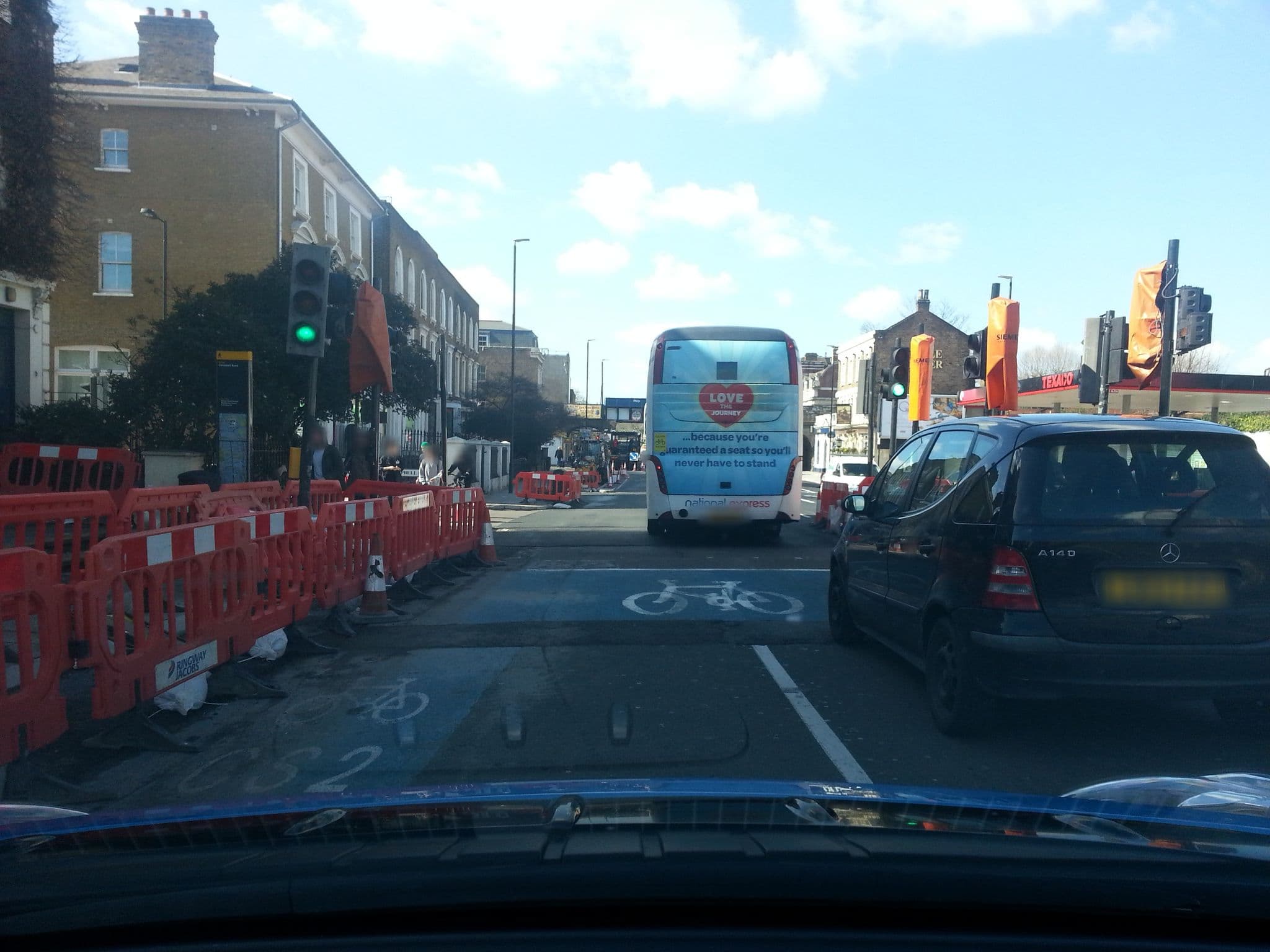 Street view near CityStay Hotel, Bow — © zymurgic (CC BY-SA · Mapillary)